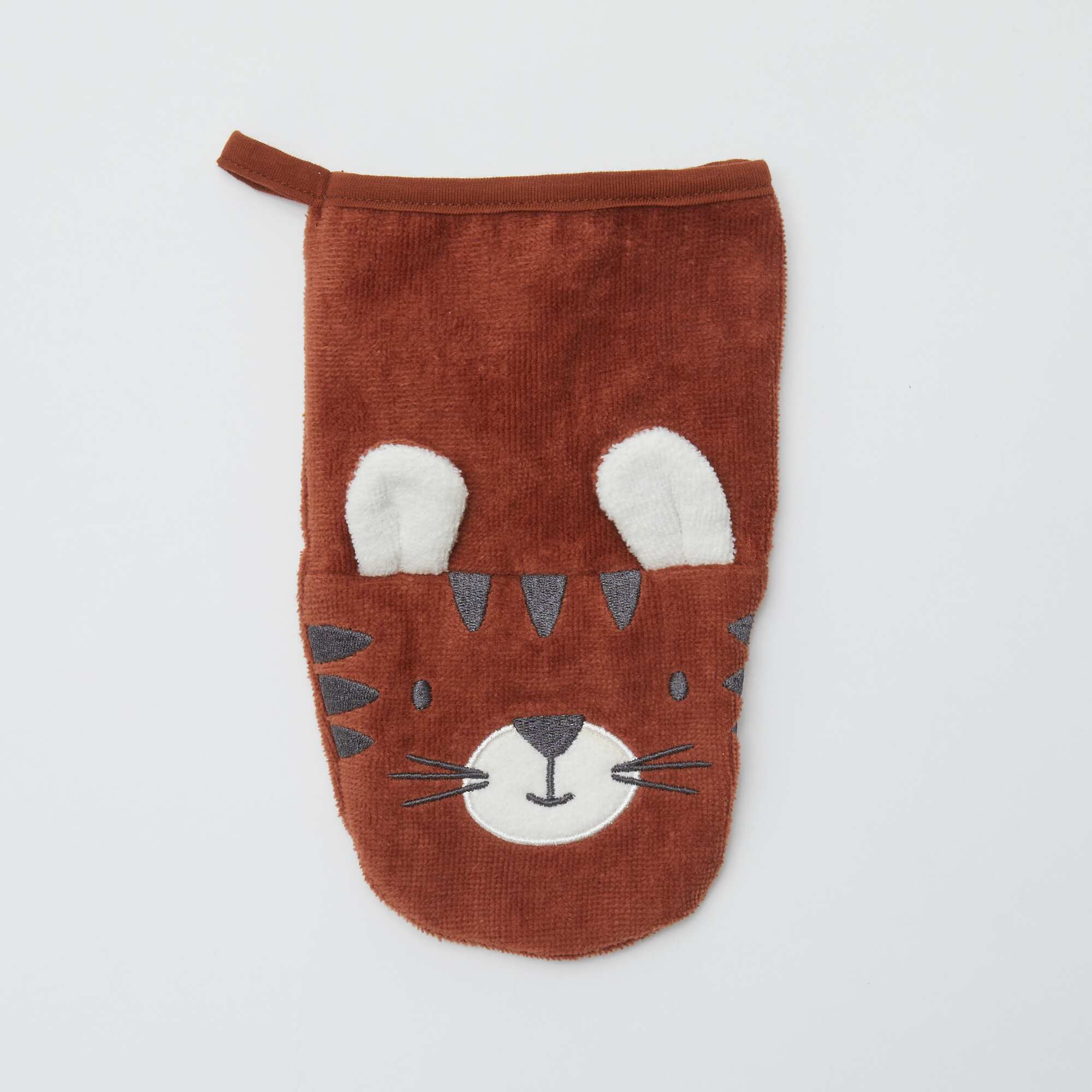 2-Pack Wash Mitts with Character - Kiabi Home BROWN - Image 3