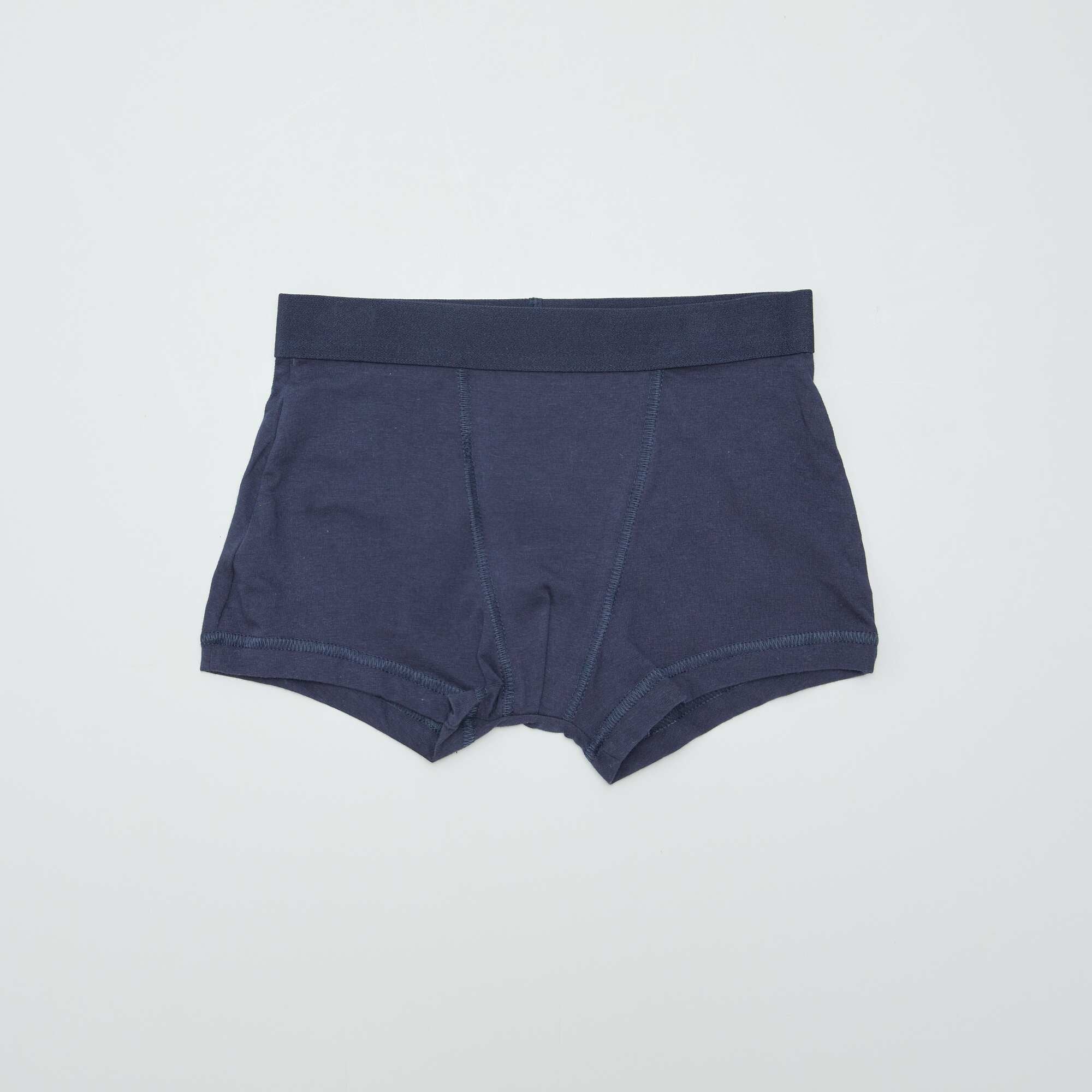 5 plain boxers BLUE - Image 5
