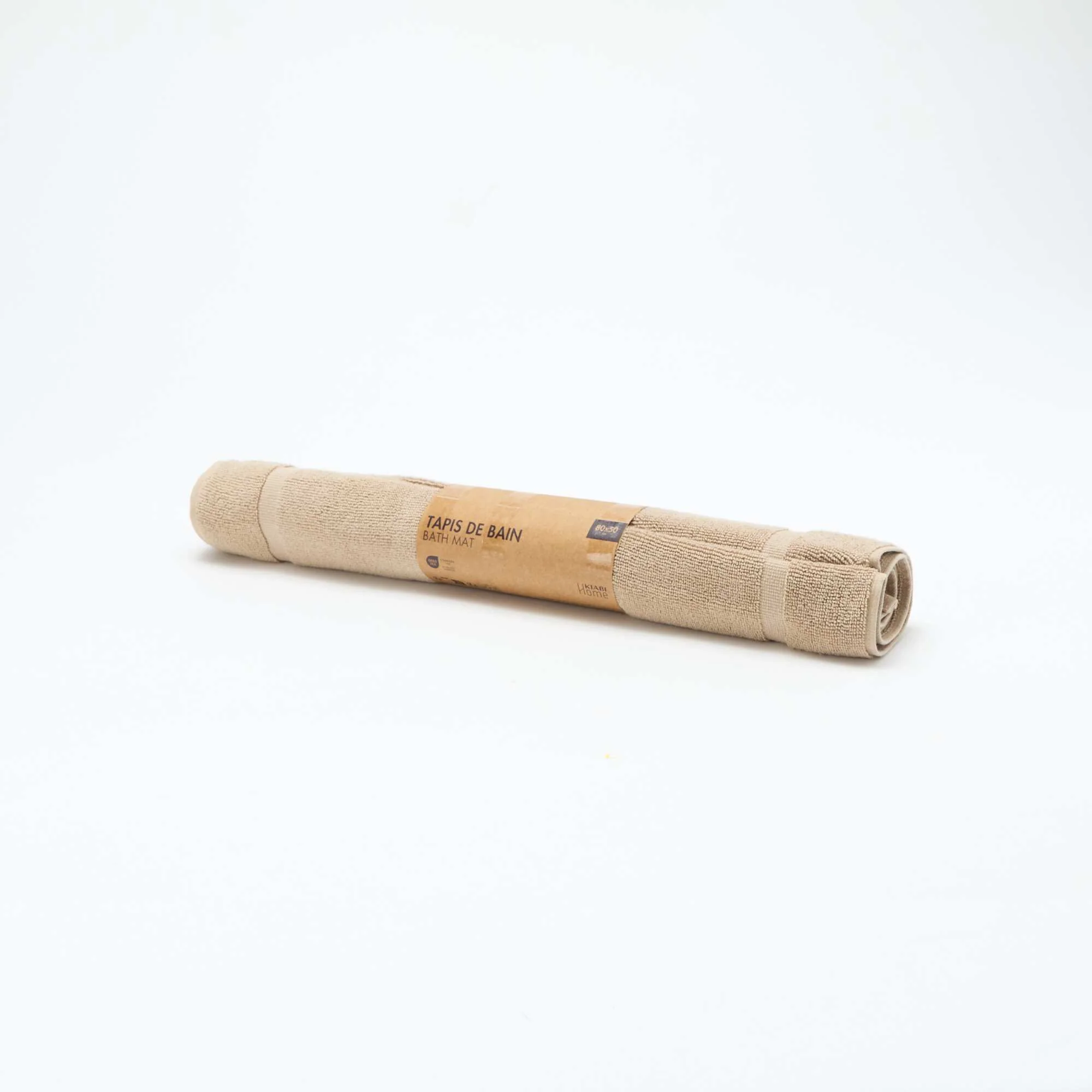 Bath Mat 80 x 50 cm BEIGE - Image 3