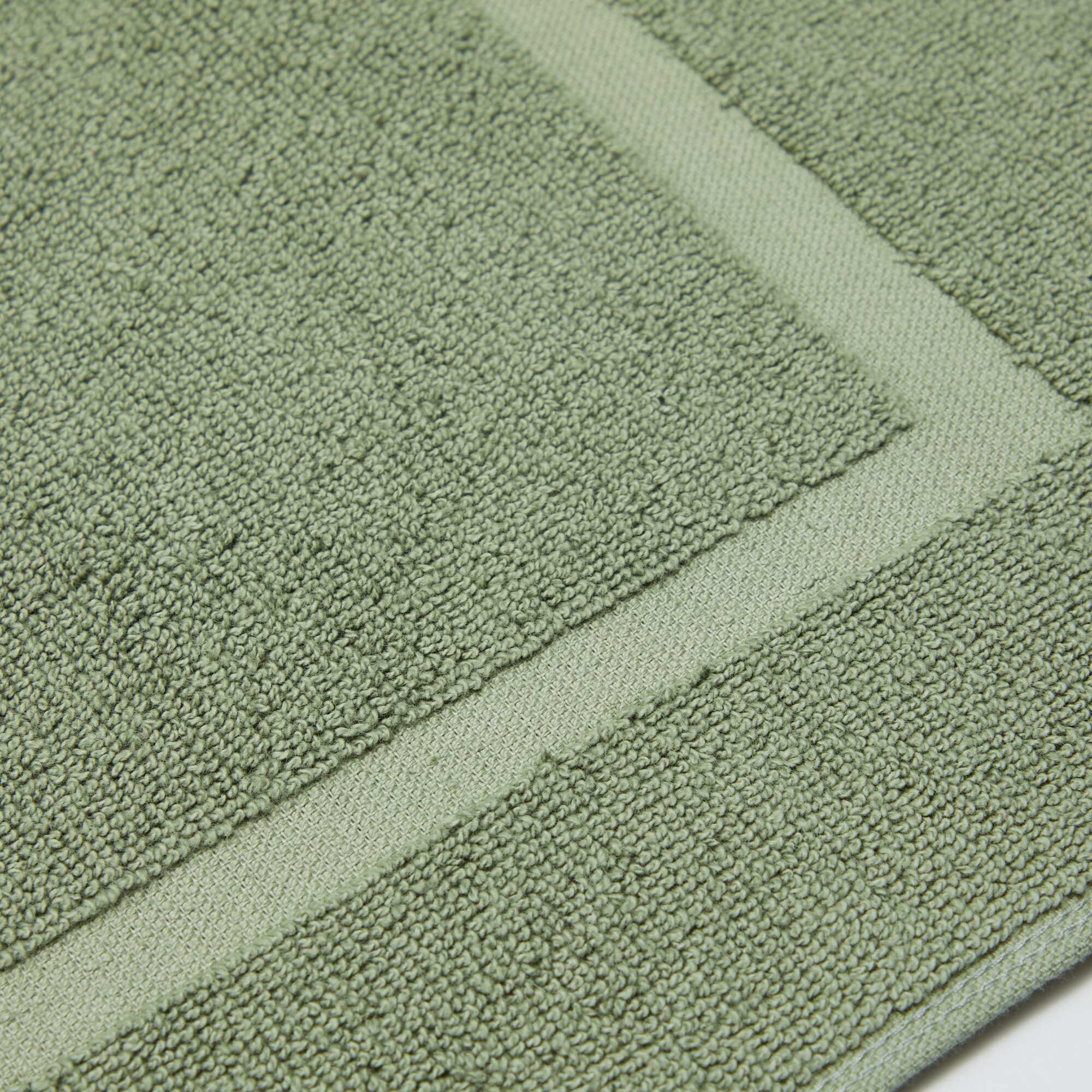 Bath Mat 80 x 50 cm GREEN - Image 3