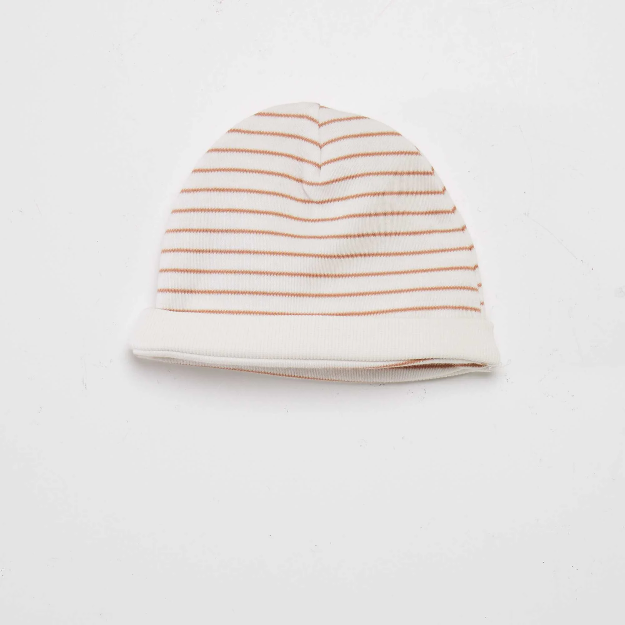 Body + bottoms with feet + beanie set WHITE - Image 4