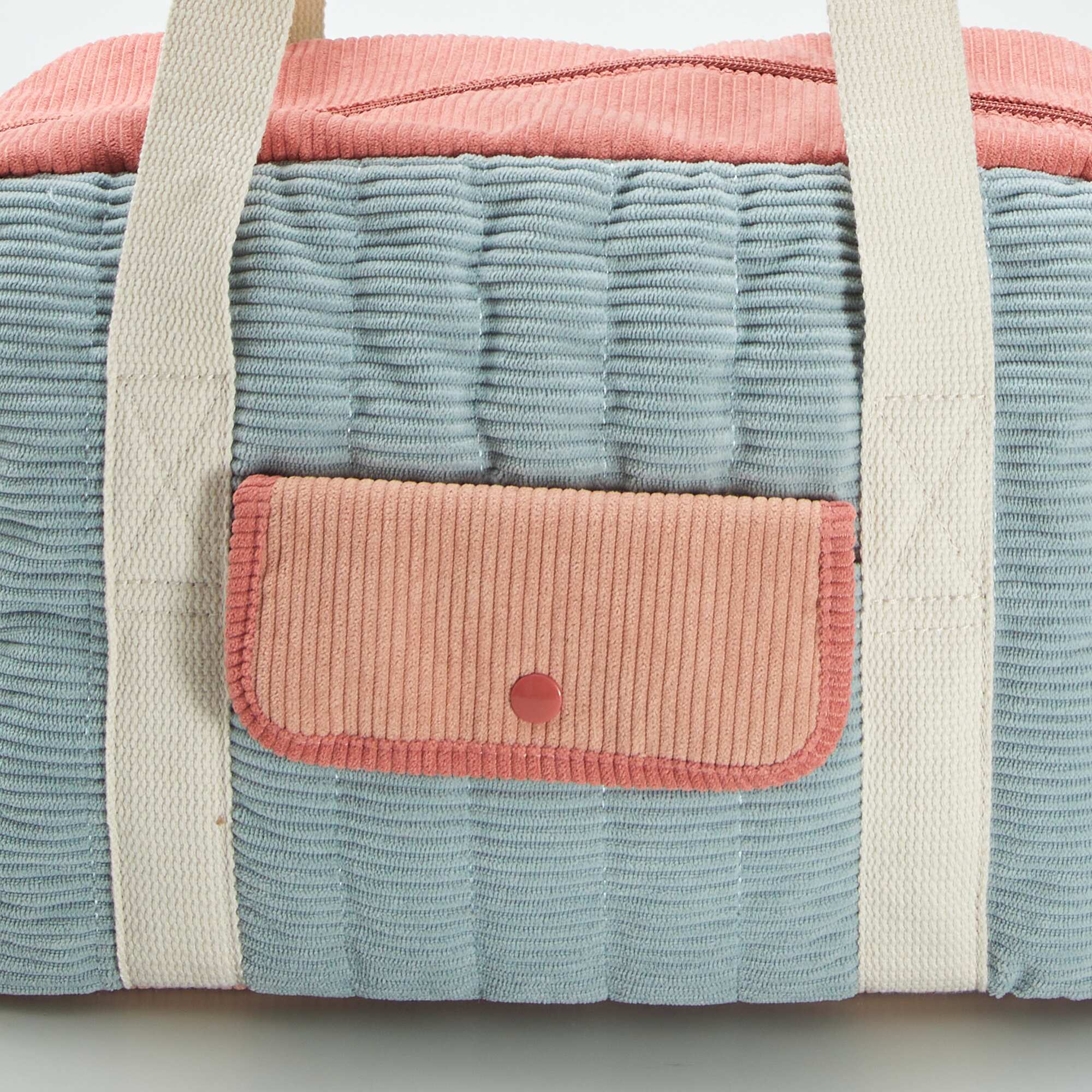 Corduroy travel bag PINK - Image 3