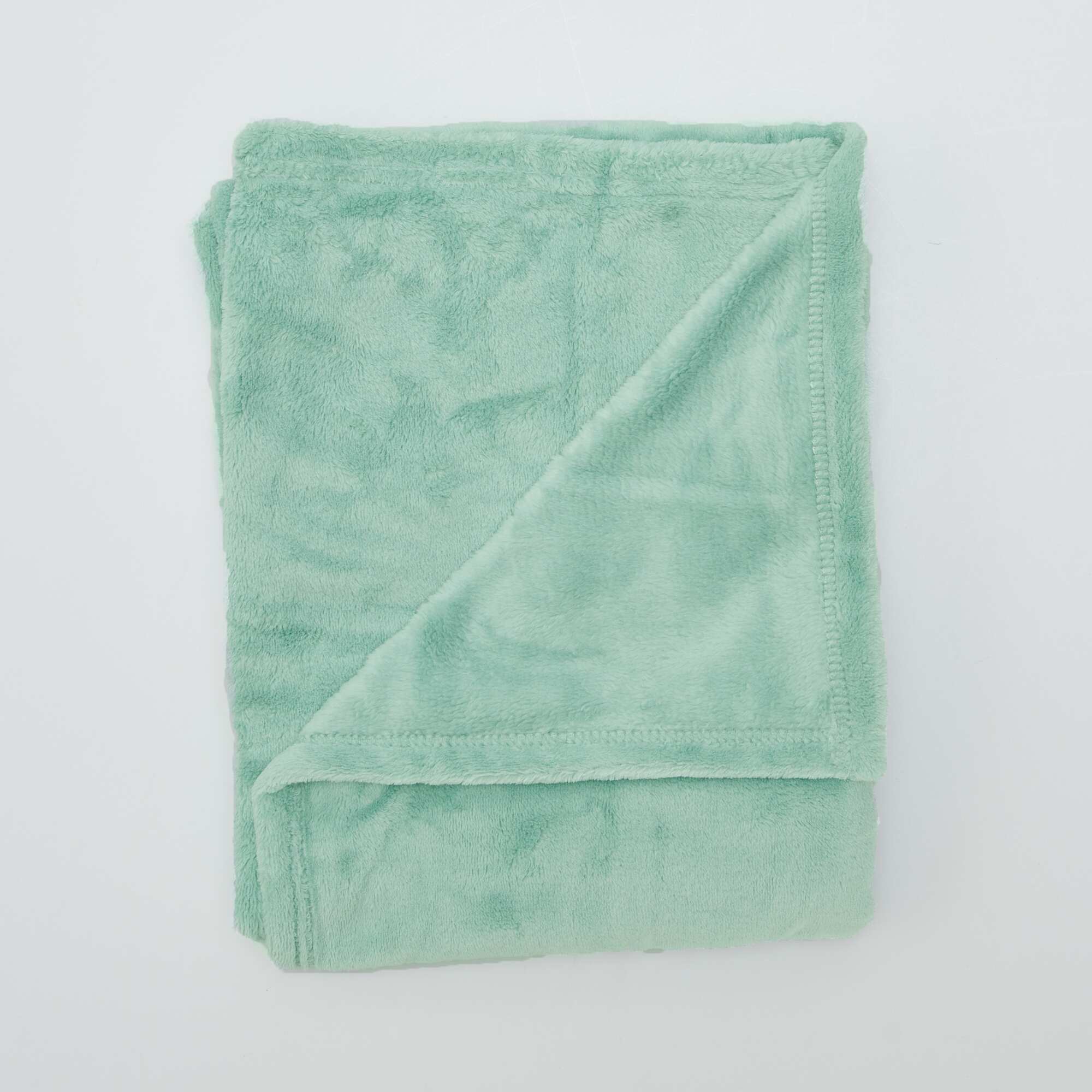 Fleece baby blanket BLUE WAVE - Image 3