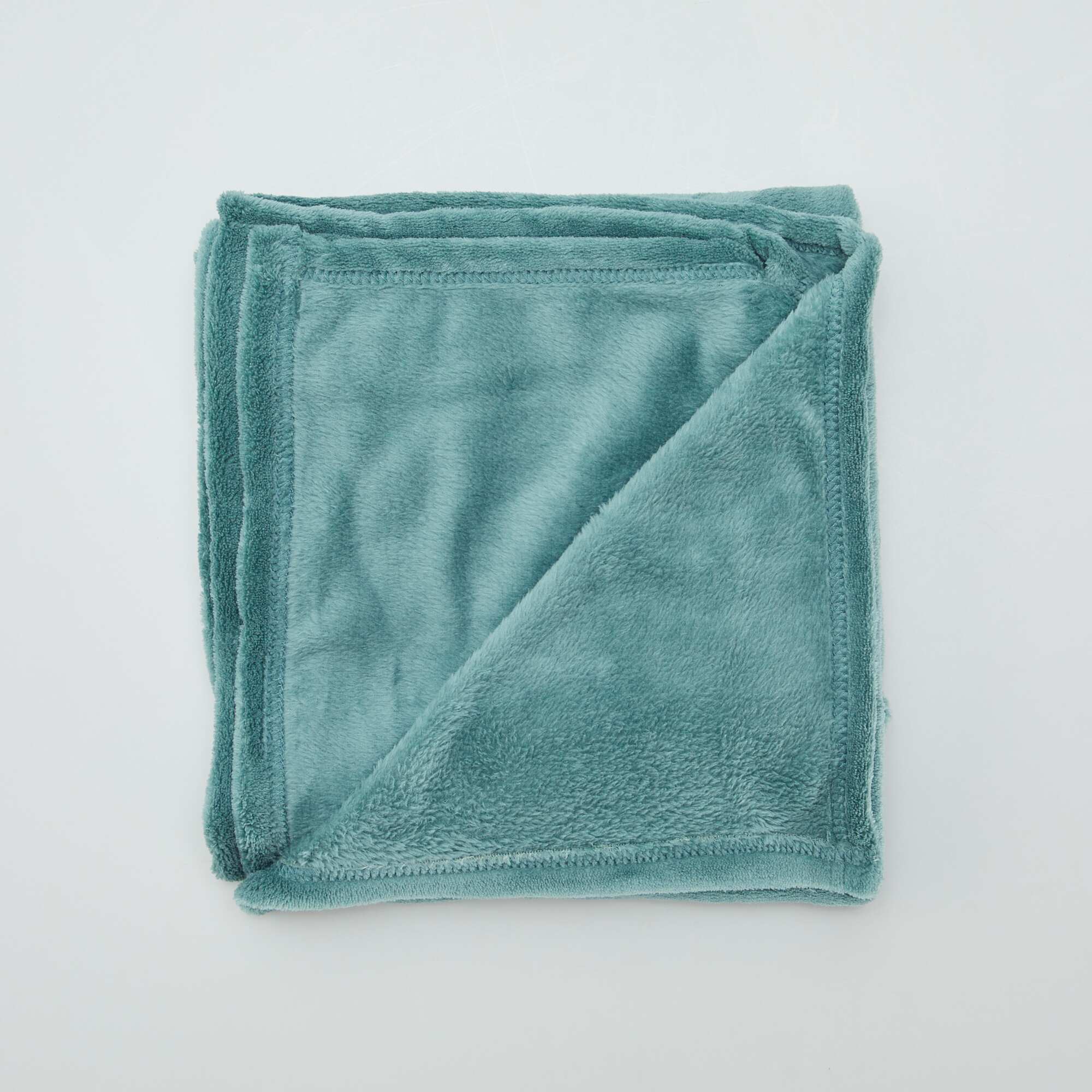 Fleece baby blanket GREEN - Image 4