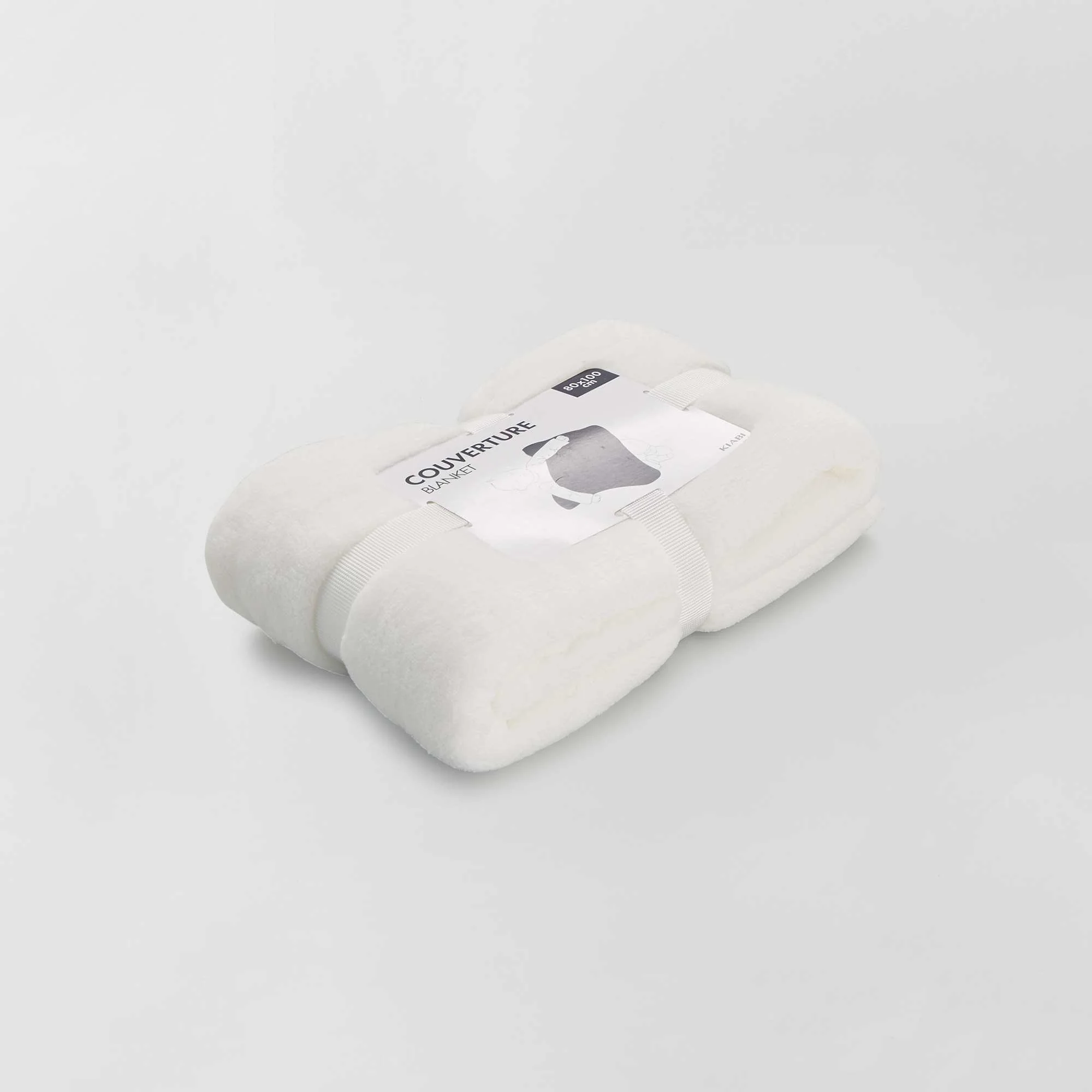 Fleece baby blanket White - Image 3