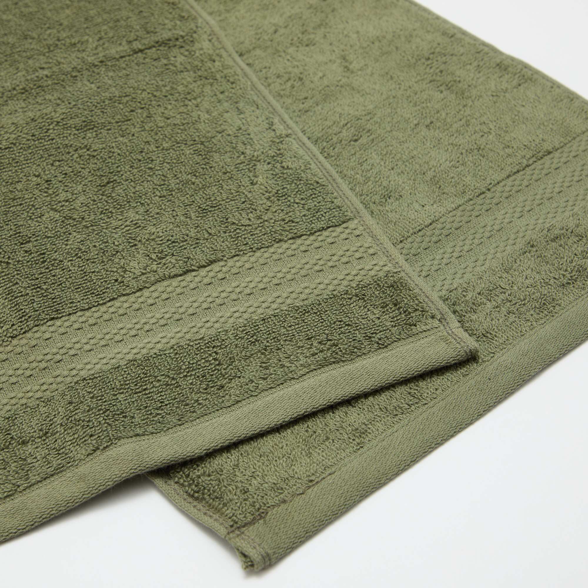 Guest Towels (30x50 cm) - Kiabi Home GREEN - Image 4