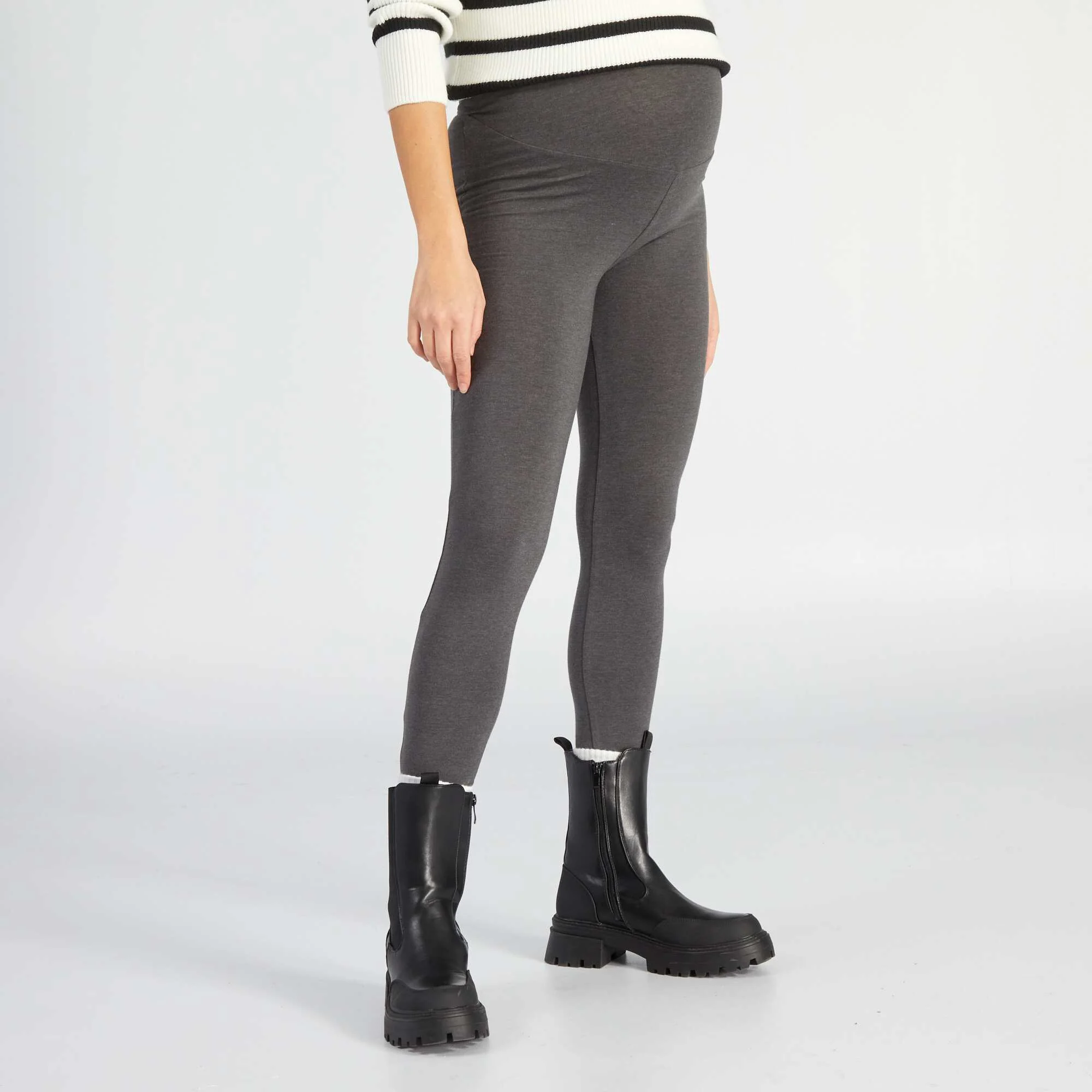 Maternity leggings GREY - Image 4