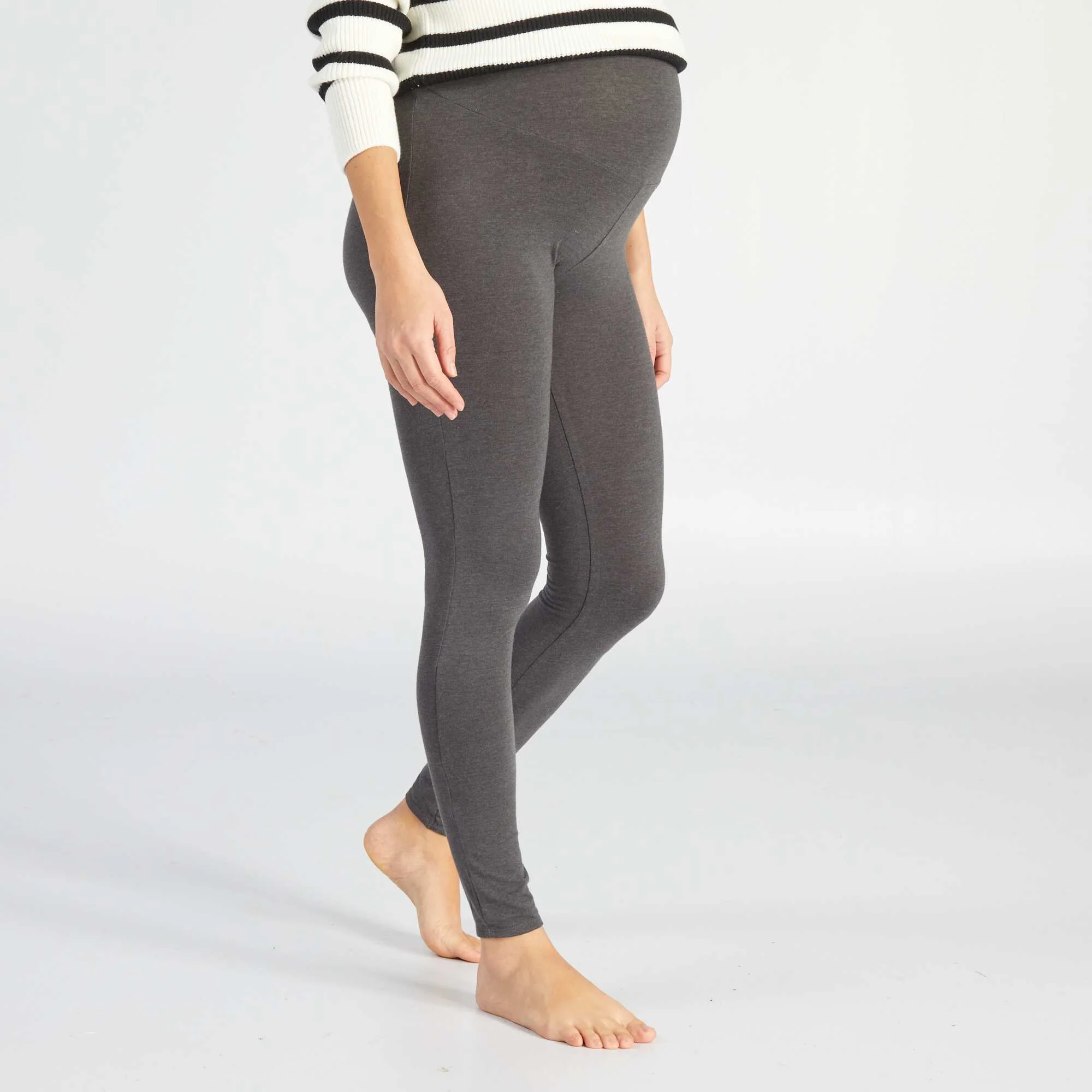 Maternity leggings GREY - Image 6
