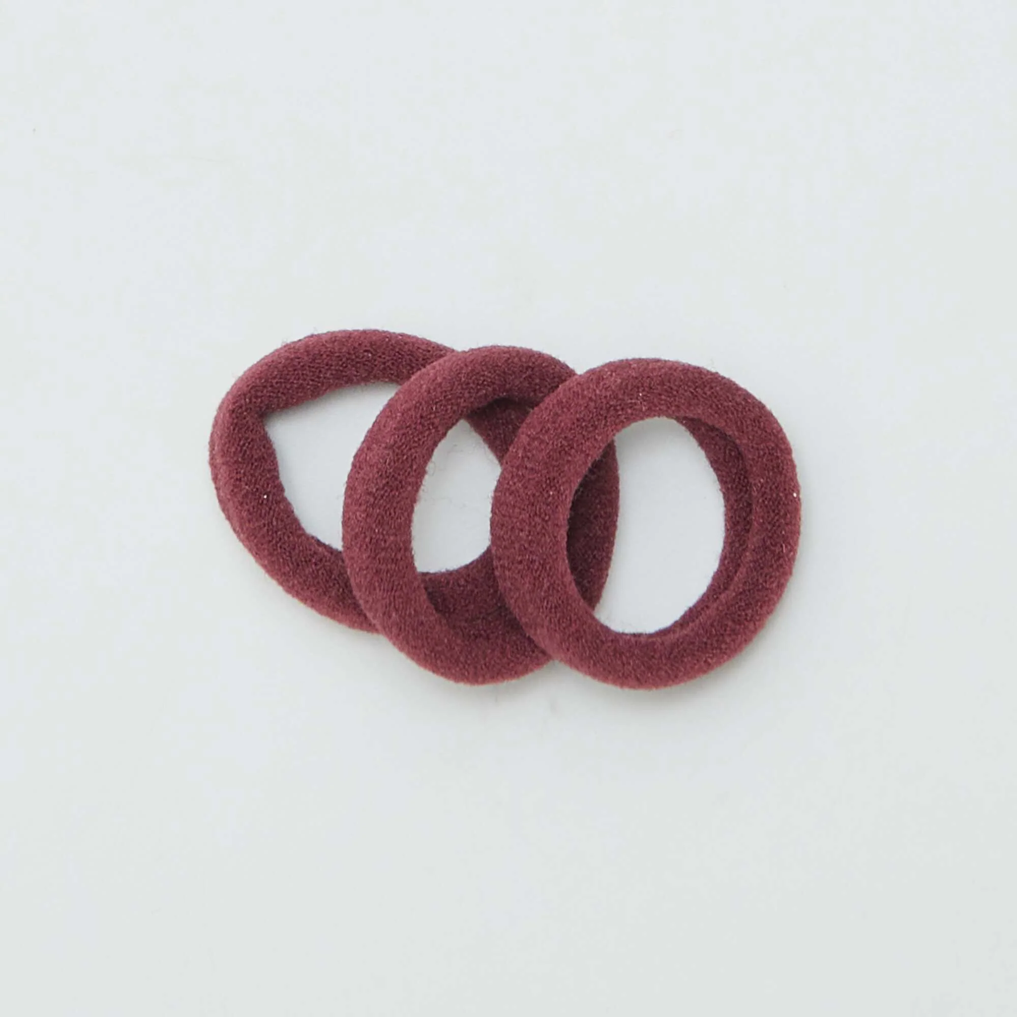 Pack of 10 foam hair elastics PINK - Image 3