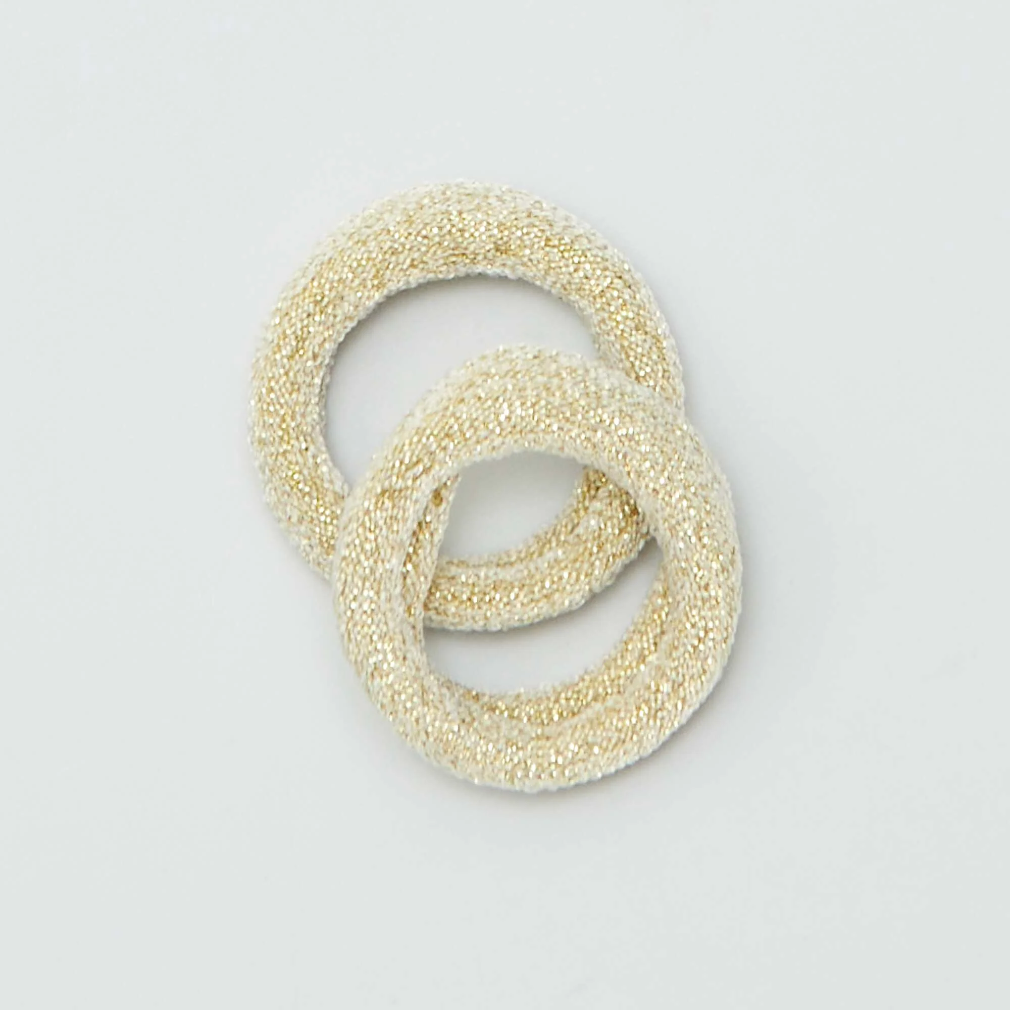 Pack of 10 foam hair elastics PINK - Image 4