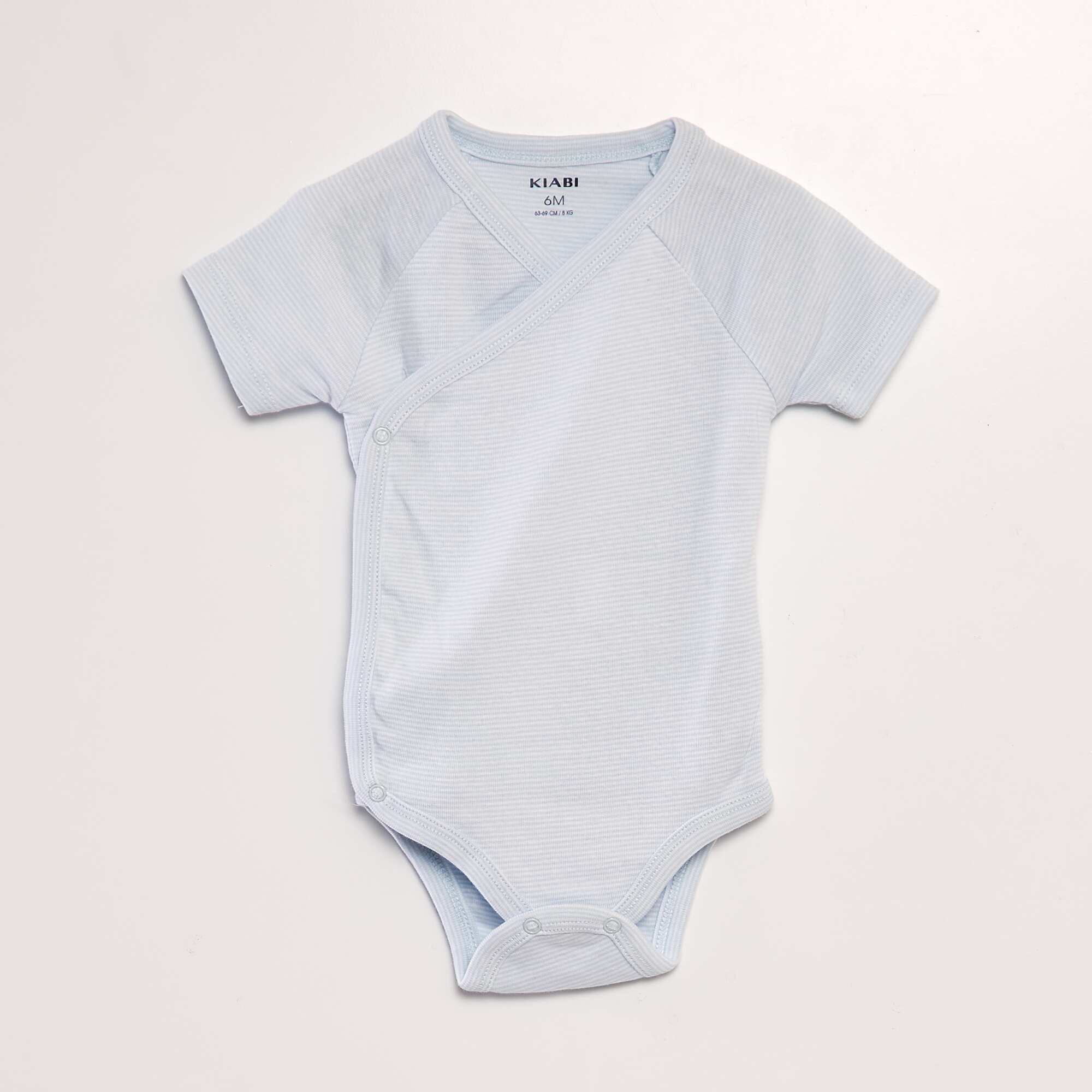 Pack of 3 printed bodysuits BLUE - Image 3