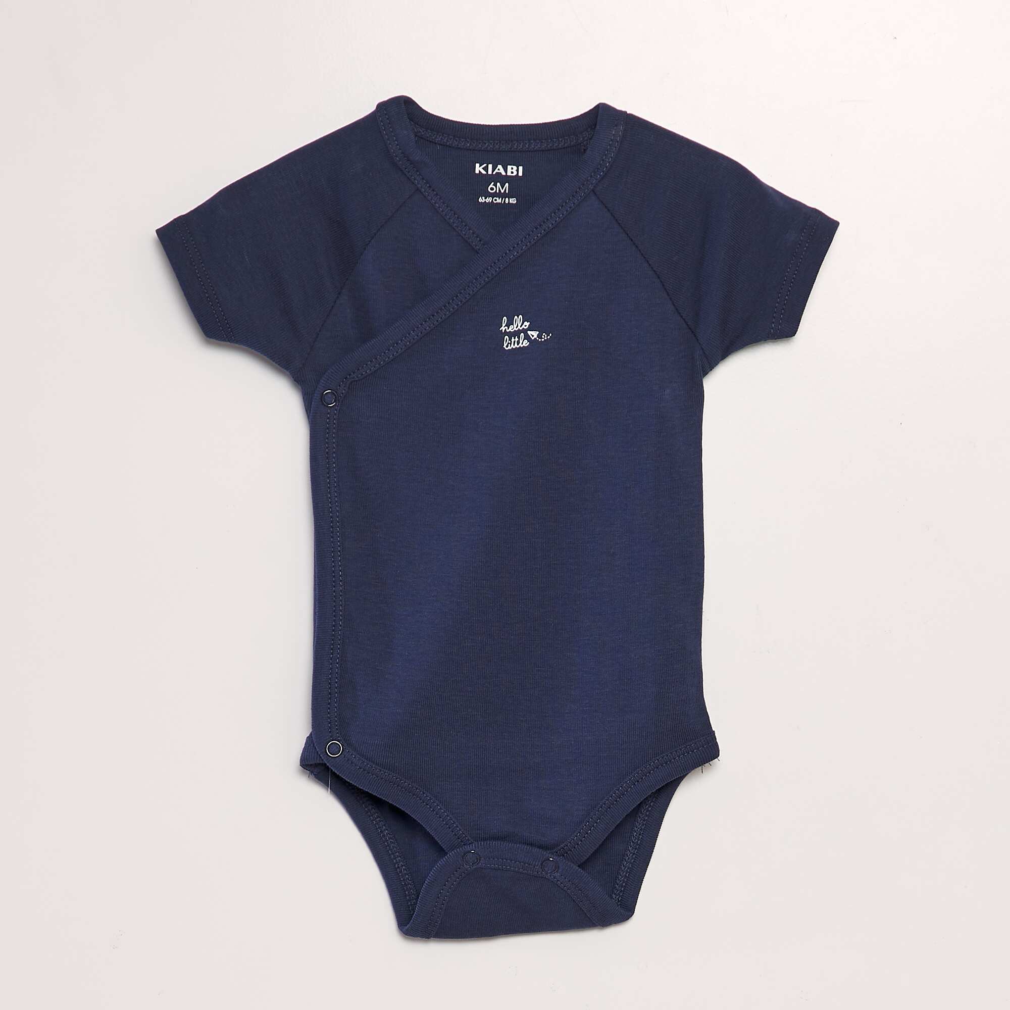 Pack of 3 printed bodysuits BLUE - Image 4