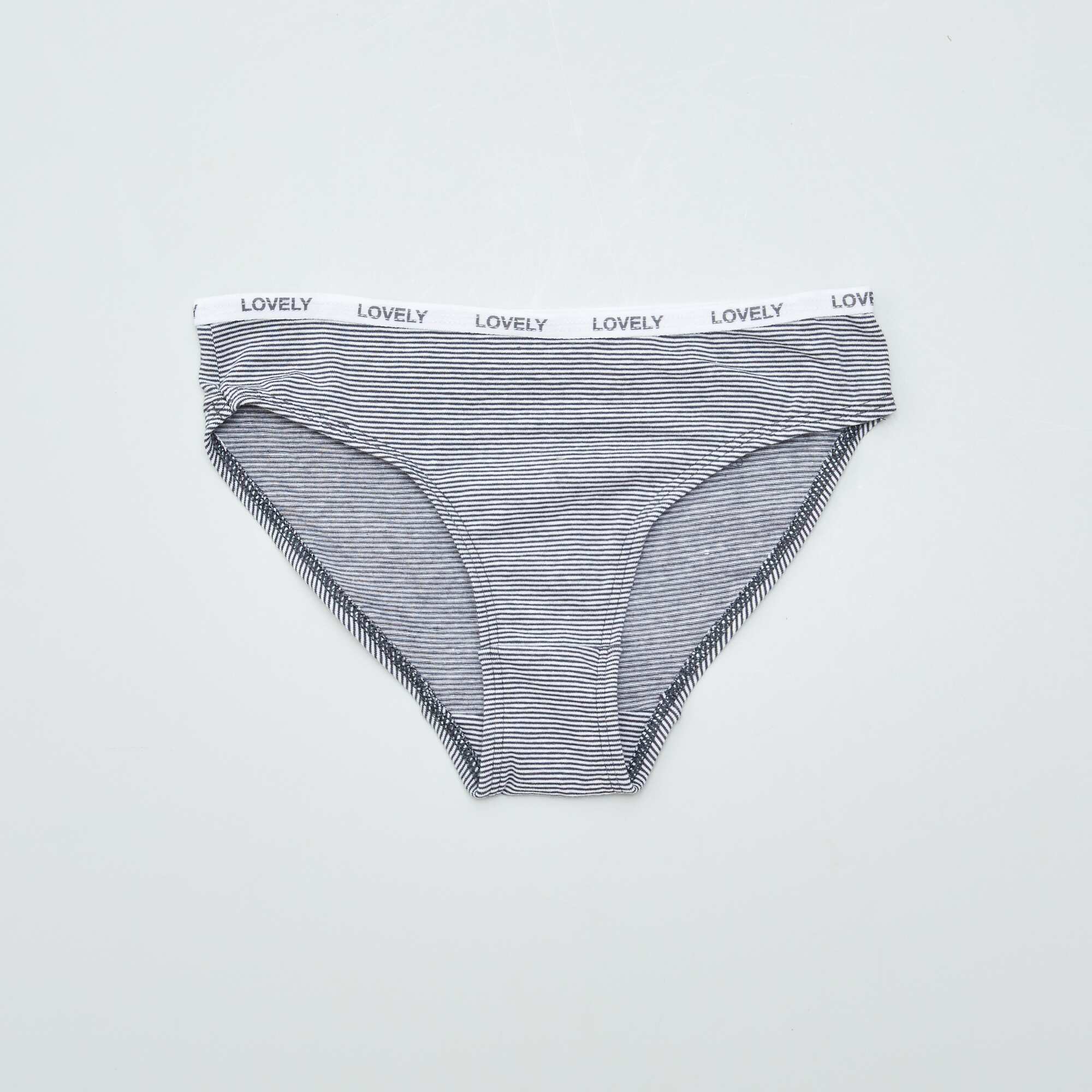 Pack of 4 pairs of printed briefs WHITE - Image 5