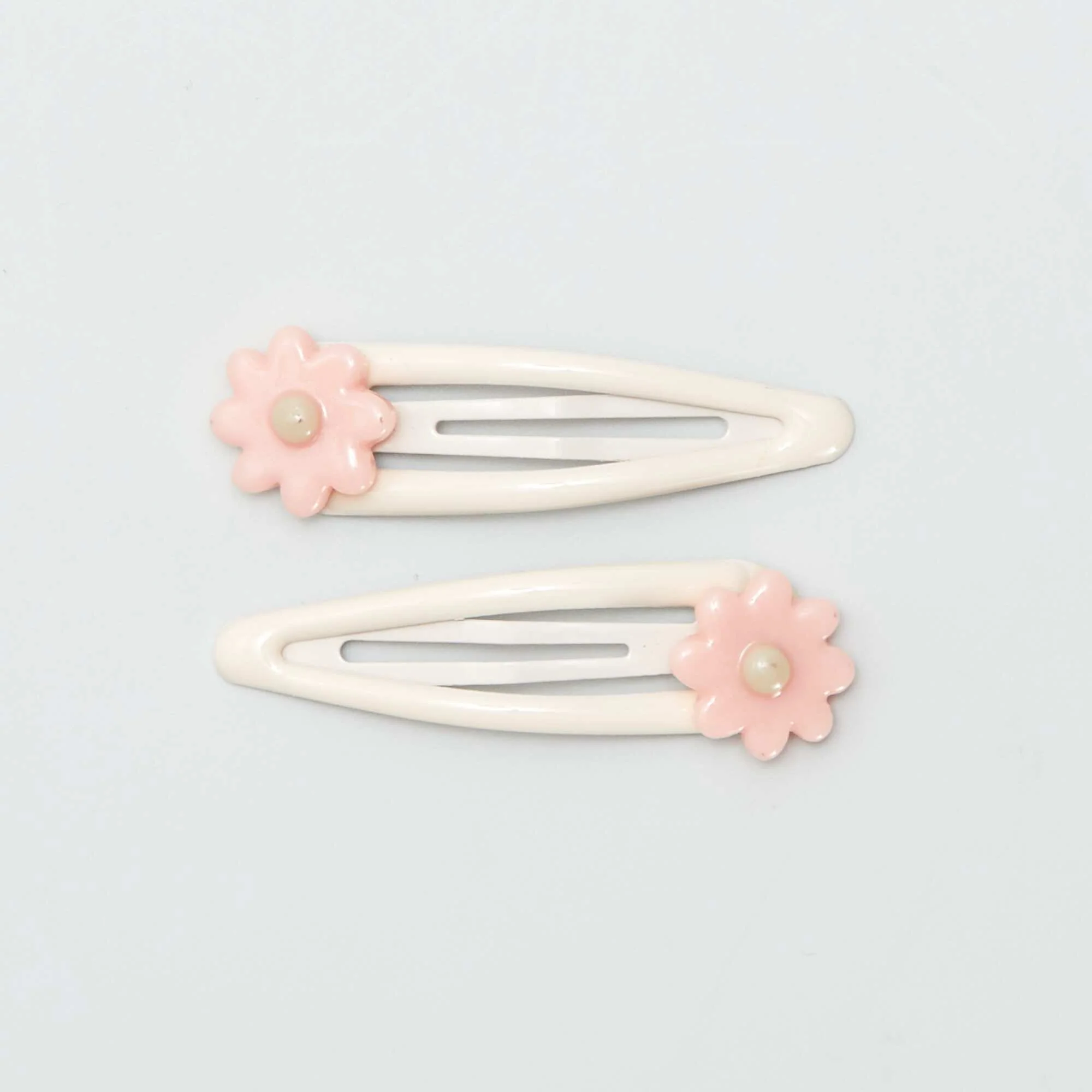 Pack of 6 snap hair slides PINK - Image 3