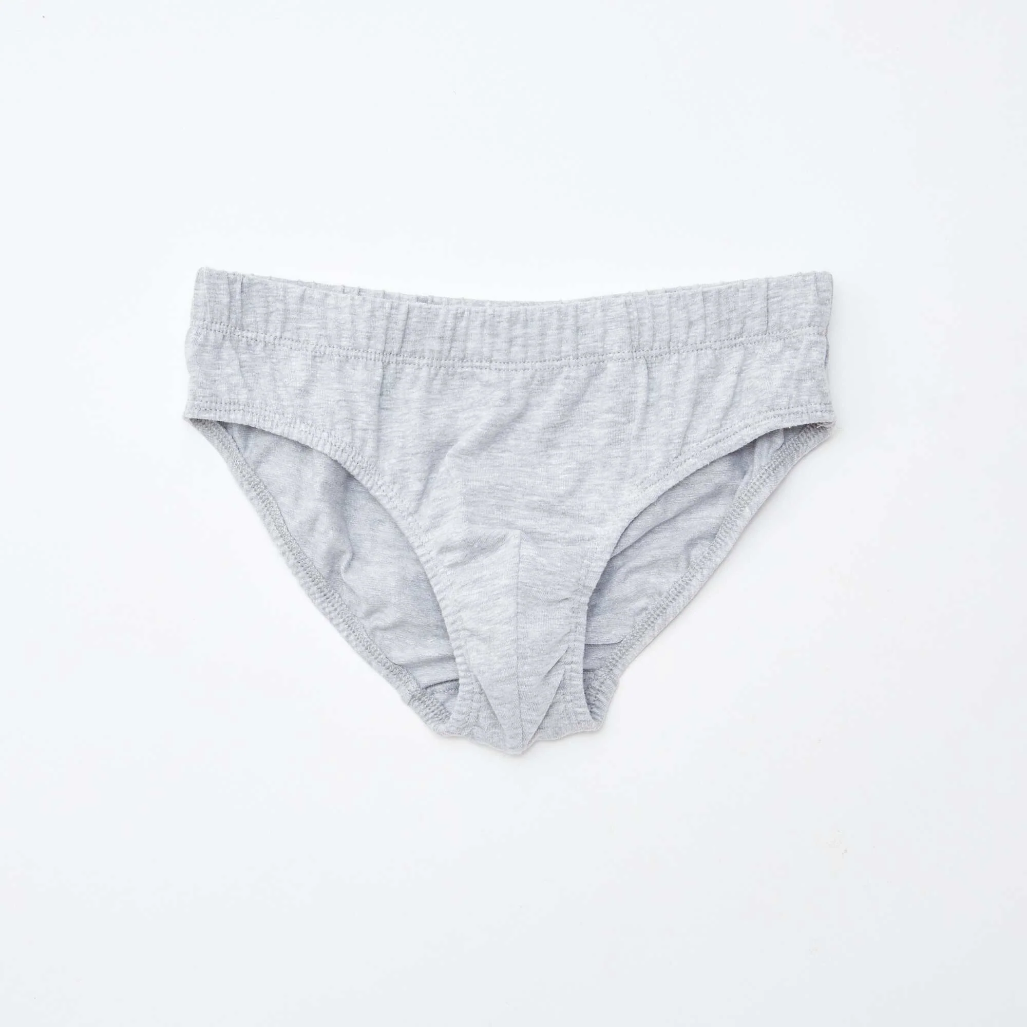 Pack of 7 pairs of printed briefs GREY - Image 6