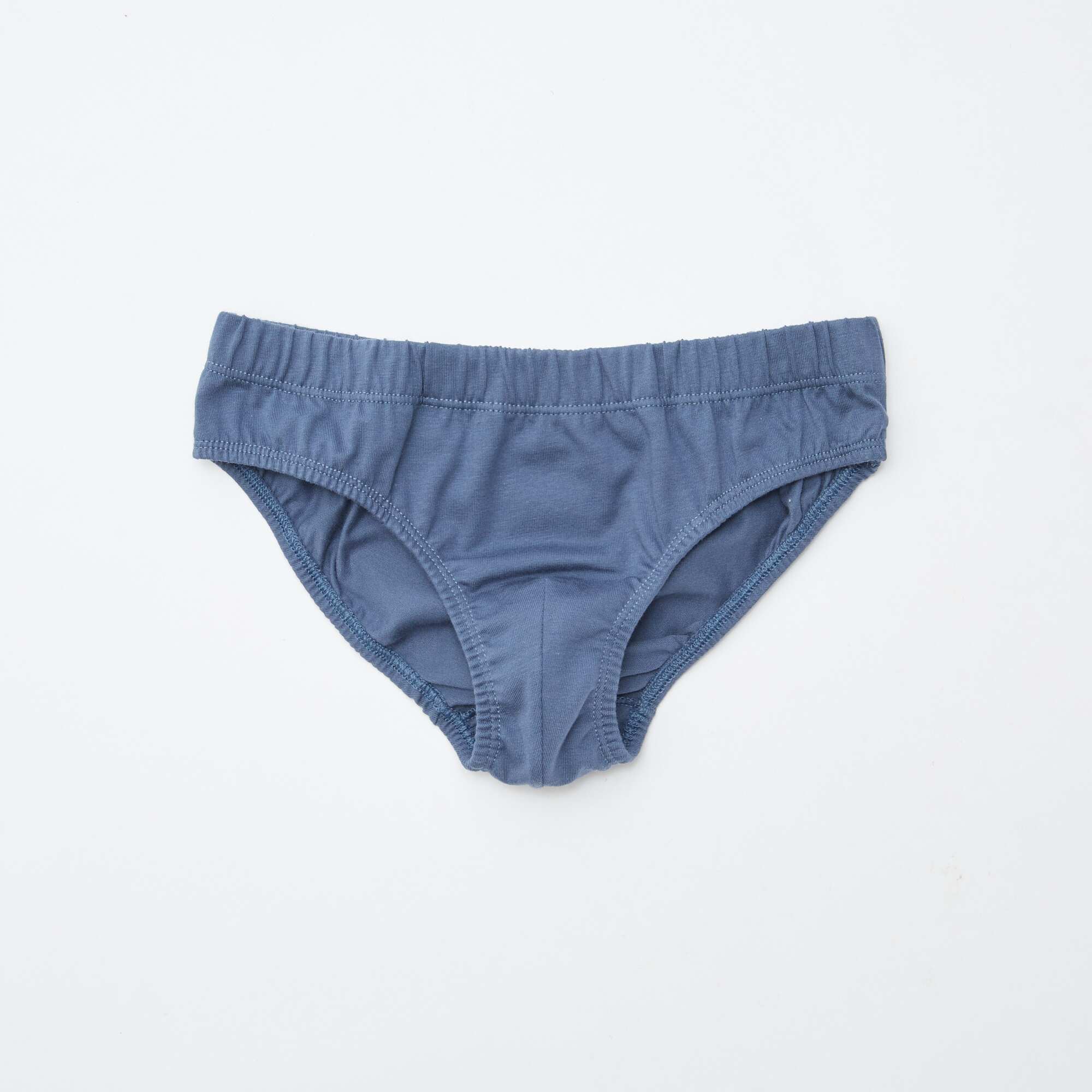 Pack of 7 pairs of printed briefs GREY - Image 8