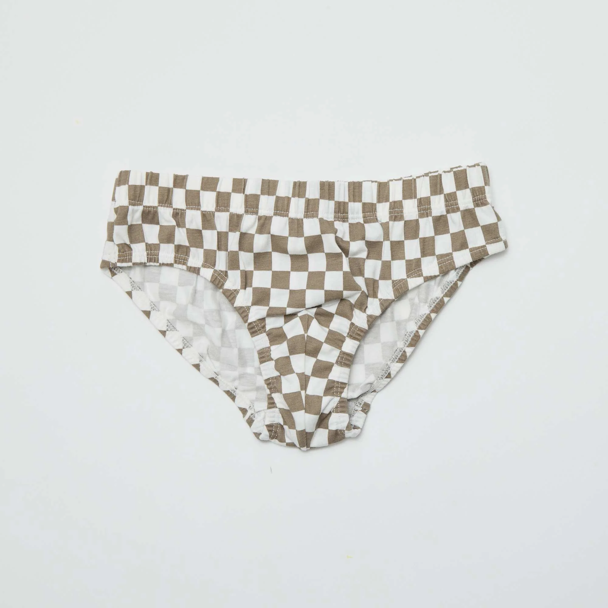 Pack of 7 pairs of printed briefs WHITE - Image 4