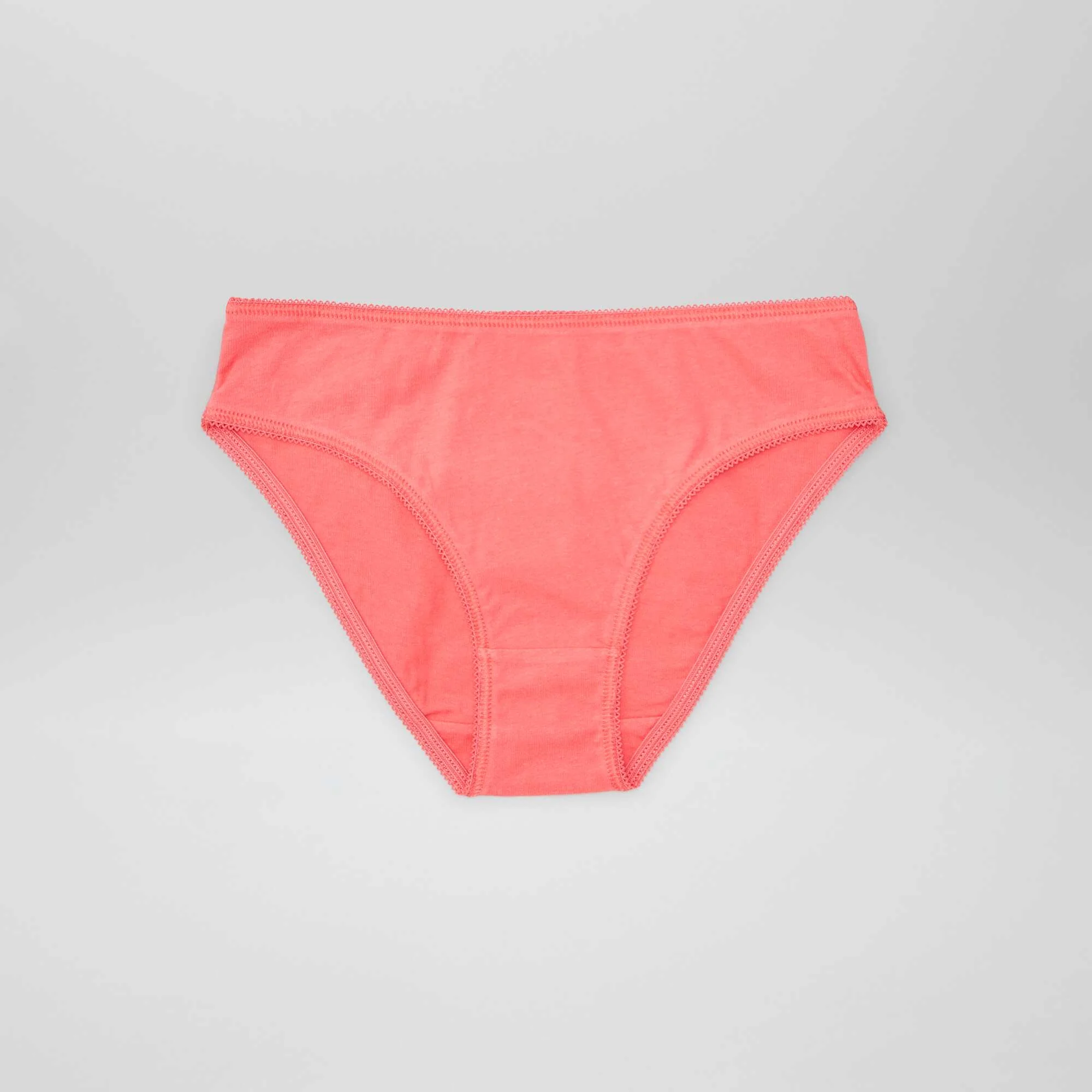 Pack of 7 plain briefs PINK - Image 5
