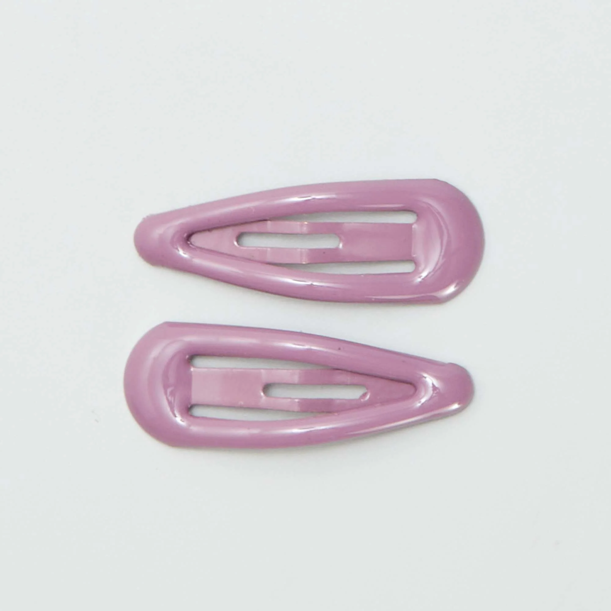 Pack of 8 mini snap hair slides PINK - Image 3