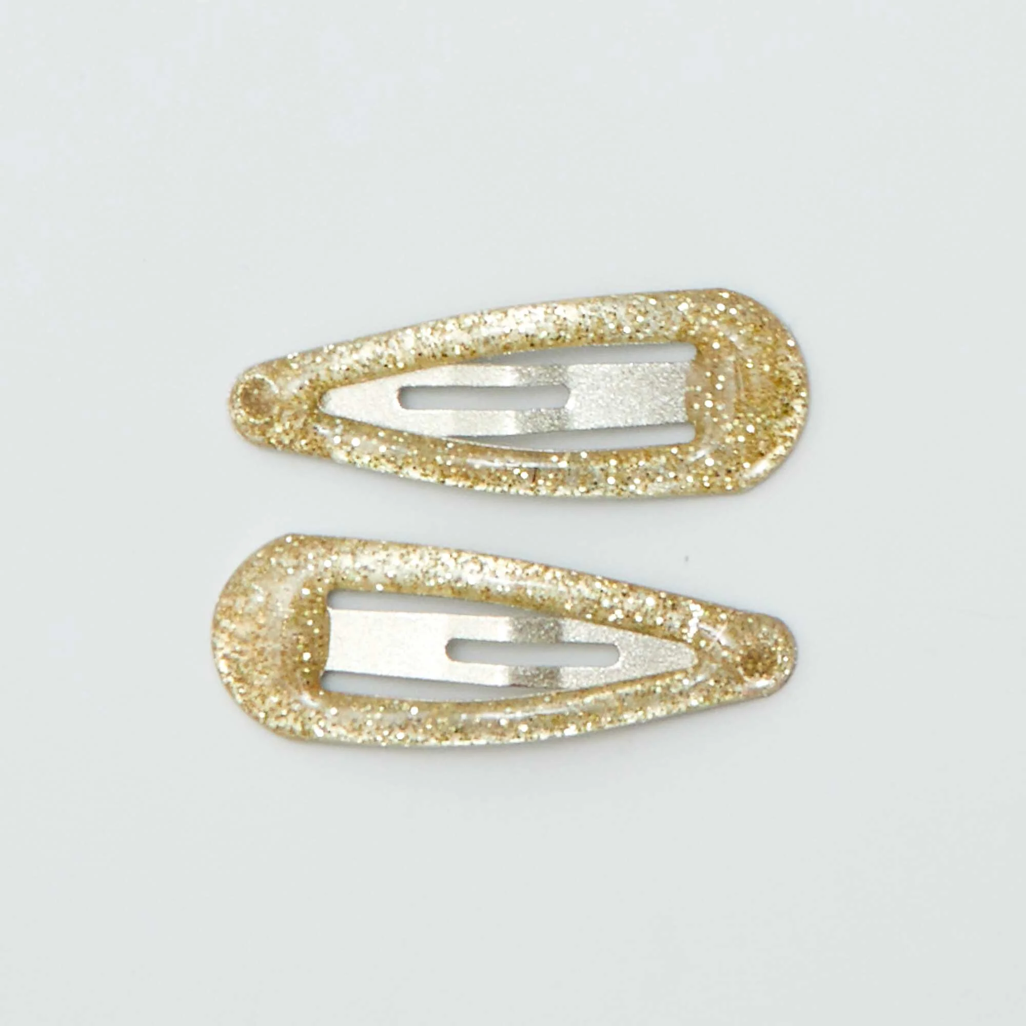 Pack of 8 mini snap hair slides PINK - Image 5