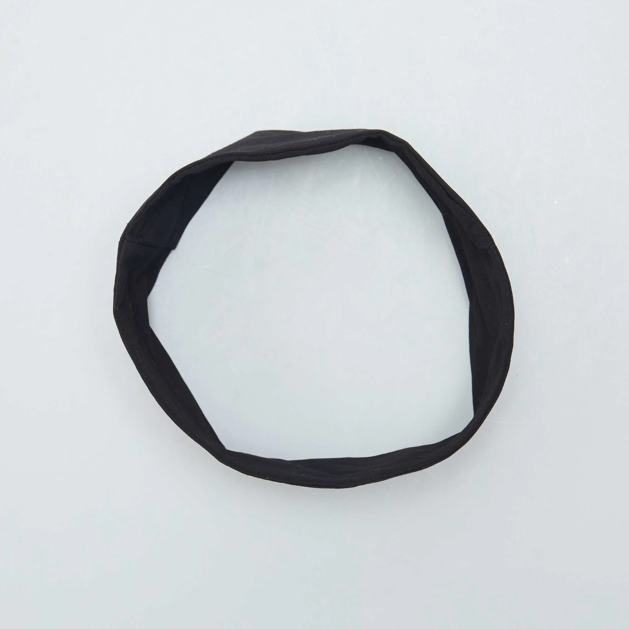 Plain headband BLACK - Image 3