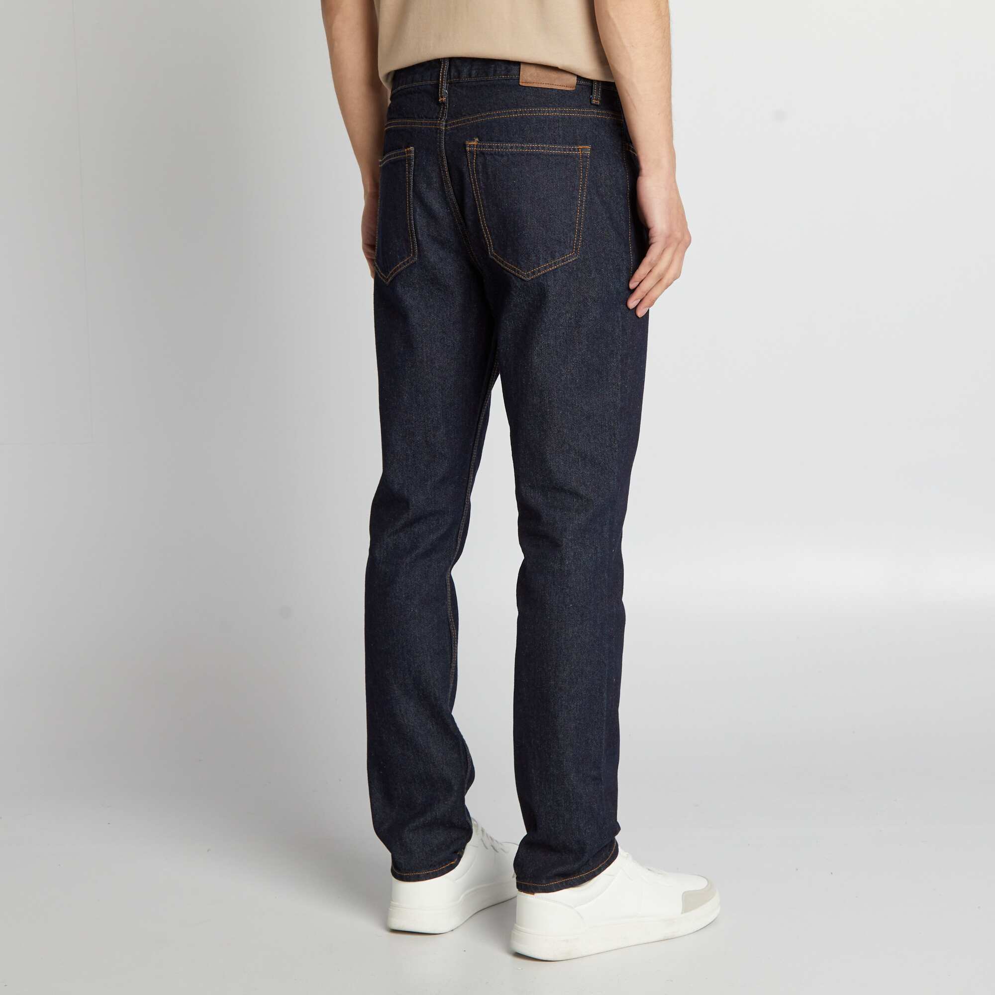 Regular-fit untreated jeans raw - Image 3