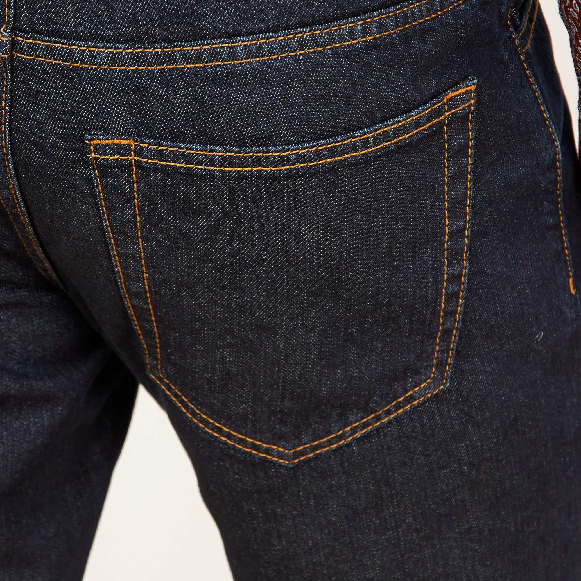 Regular-fit untreated jeans raw - Image 7