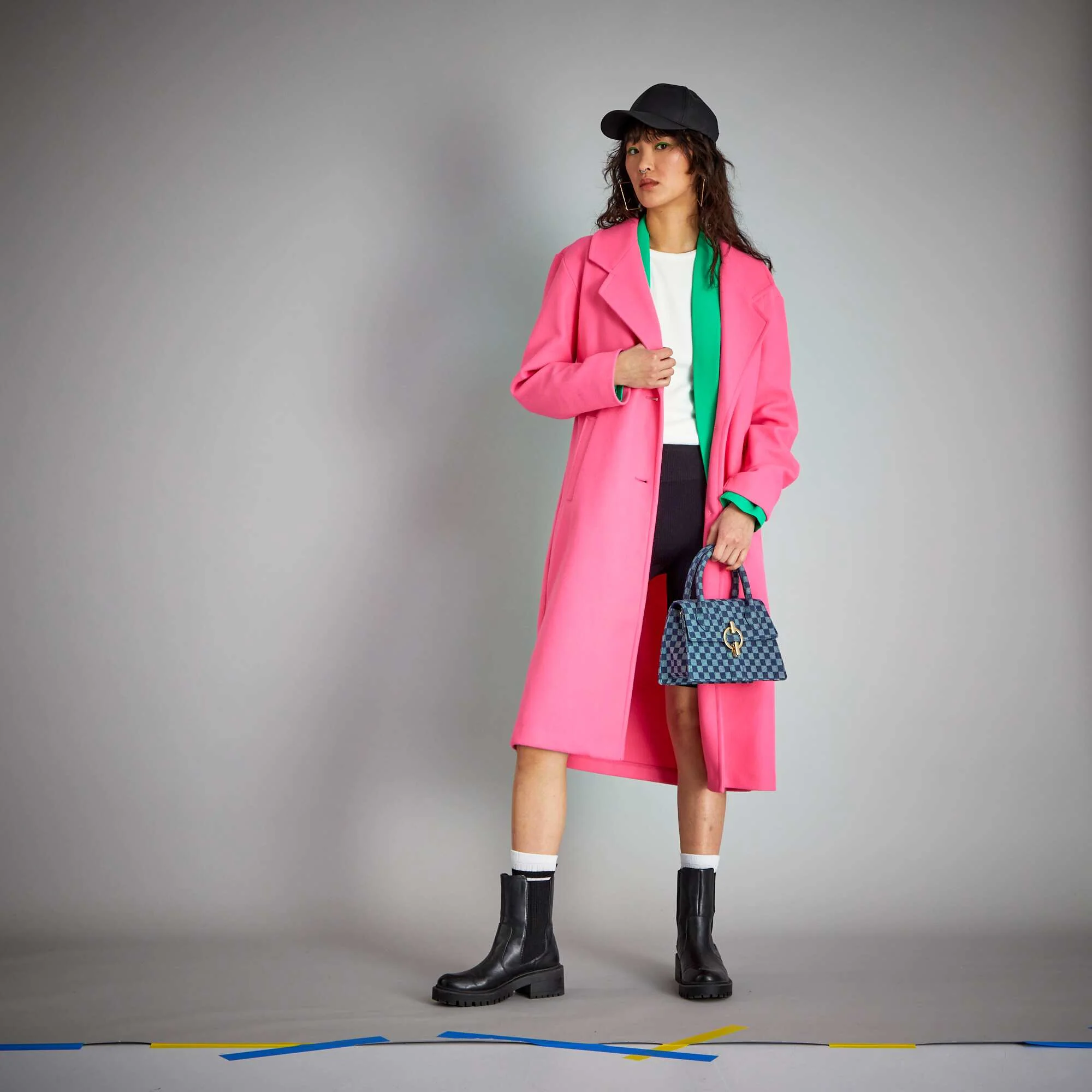 Ribbed knit cycling shorts black - Image 4