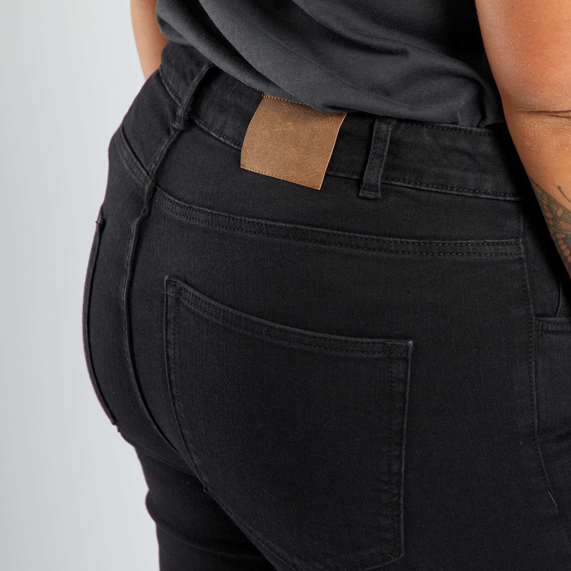 Skinny stretch trousers - 5 pockets - L30 BLACK - Image 5