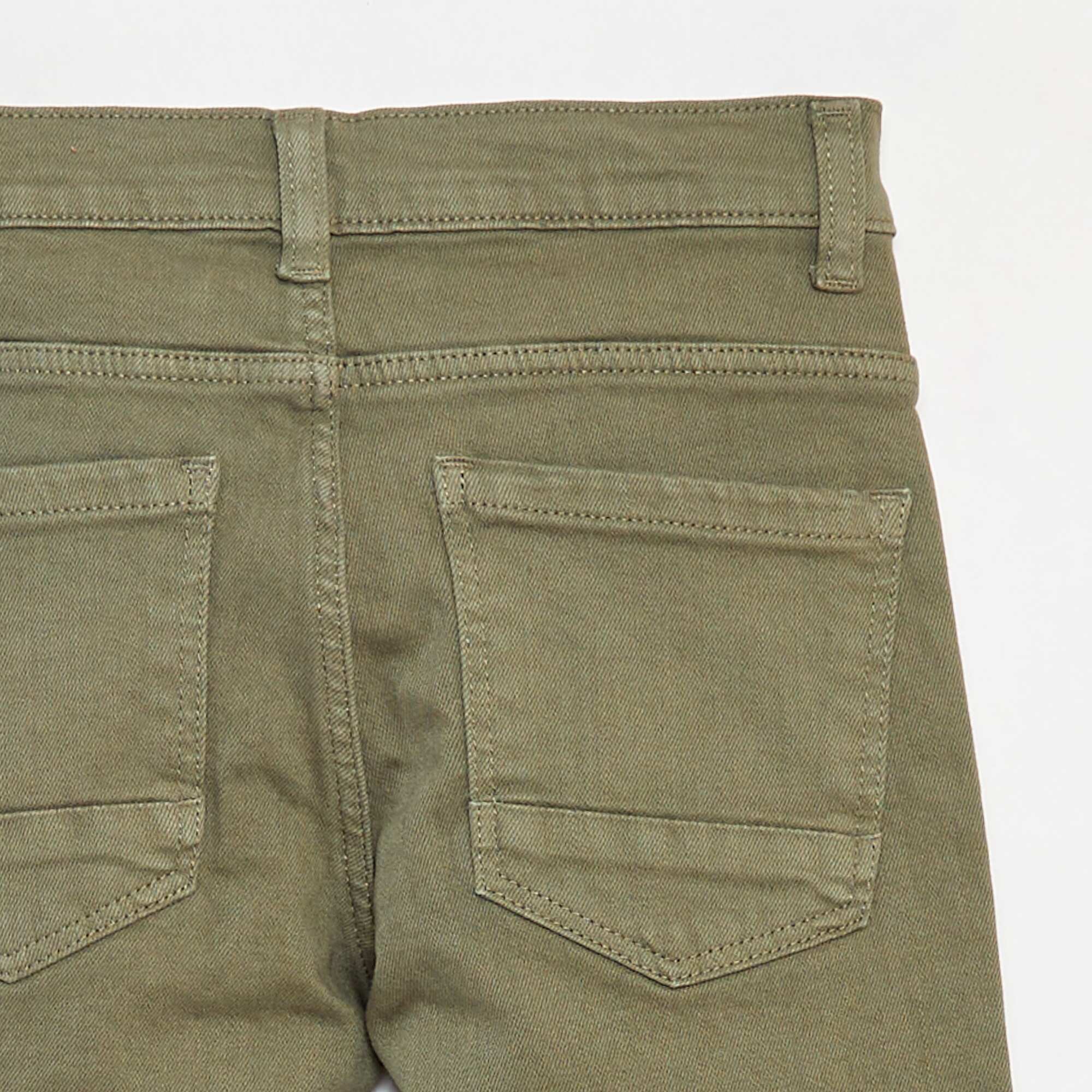 Slim-fit 5-pocket jeans GREEN - Image 4