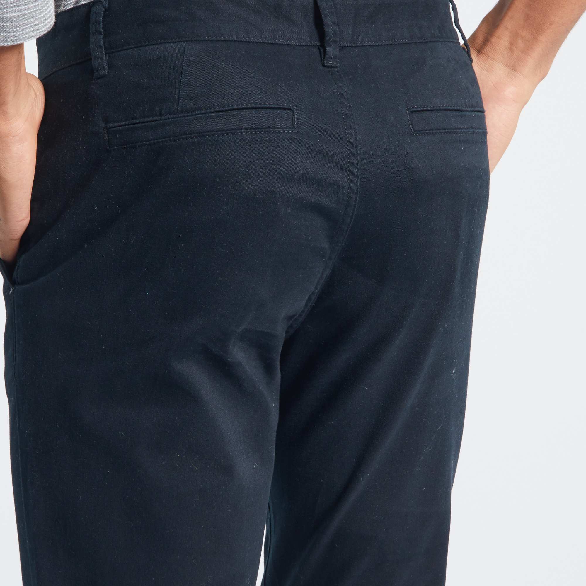 Slim-fit chinos black - Image 8