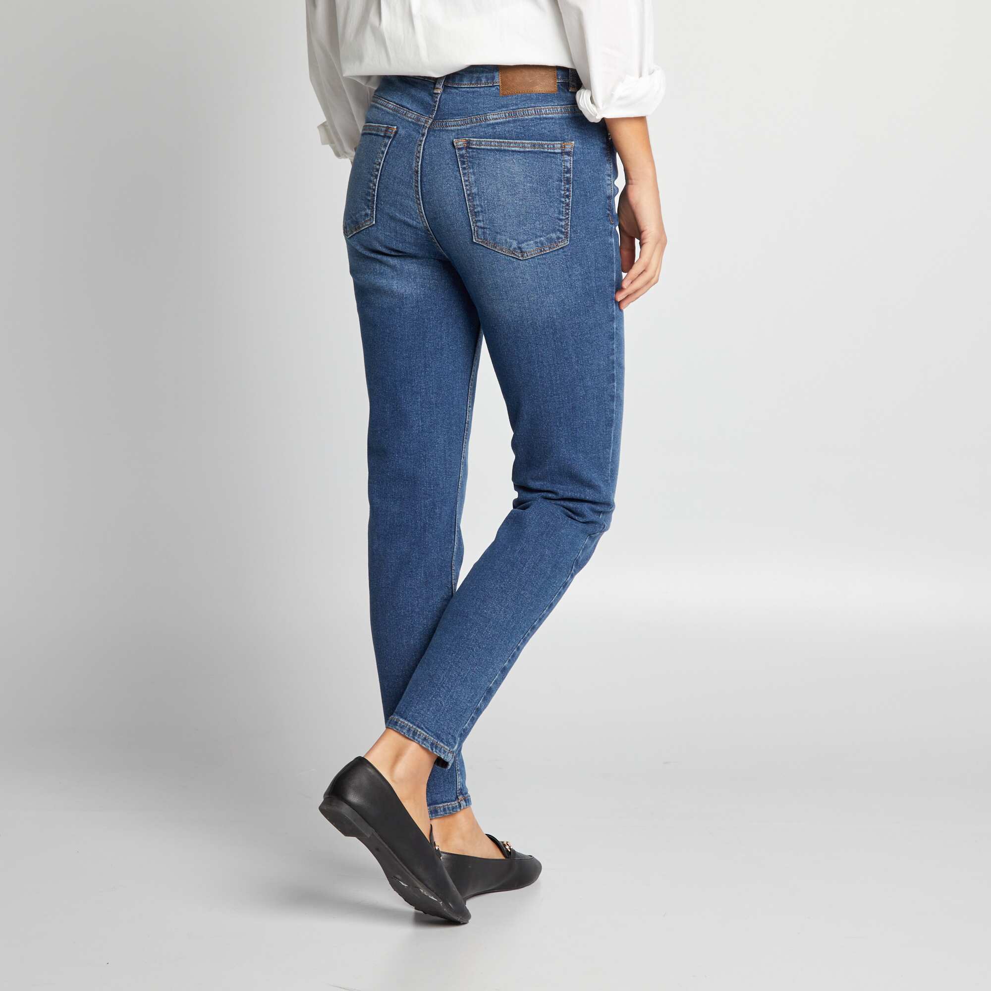 Slim-fit denim trousers - 30L STON1 - Image 3