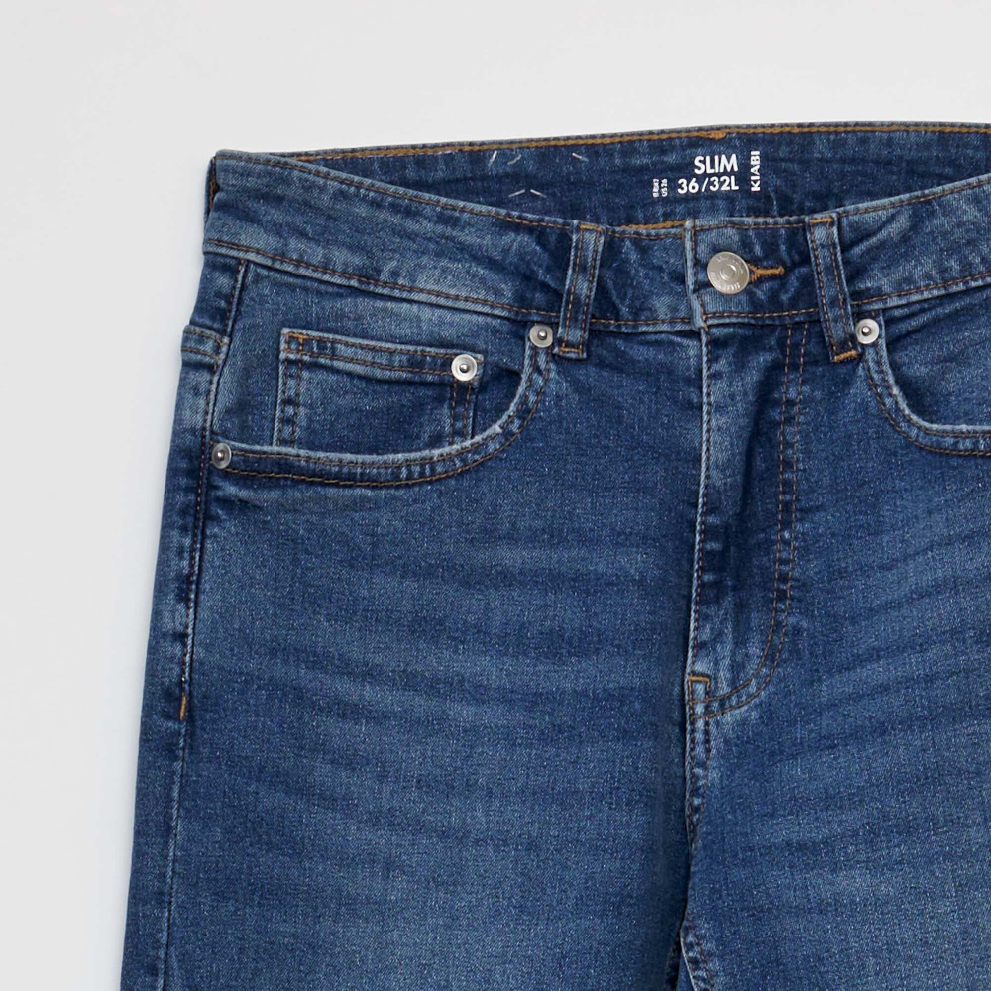 Slim-fit jeans - L32 BLUE - Image 3