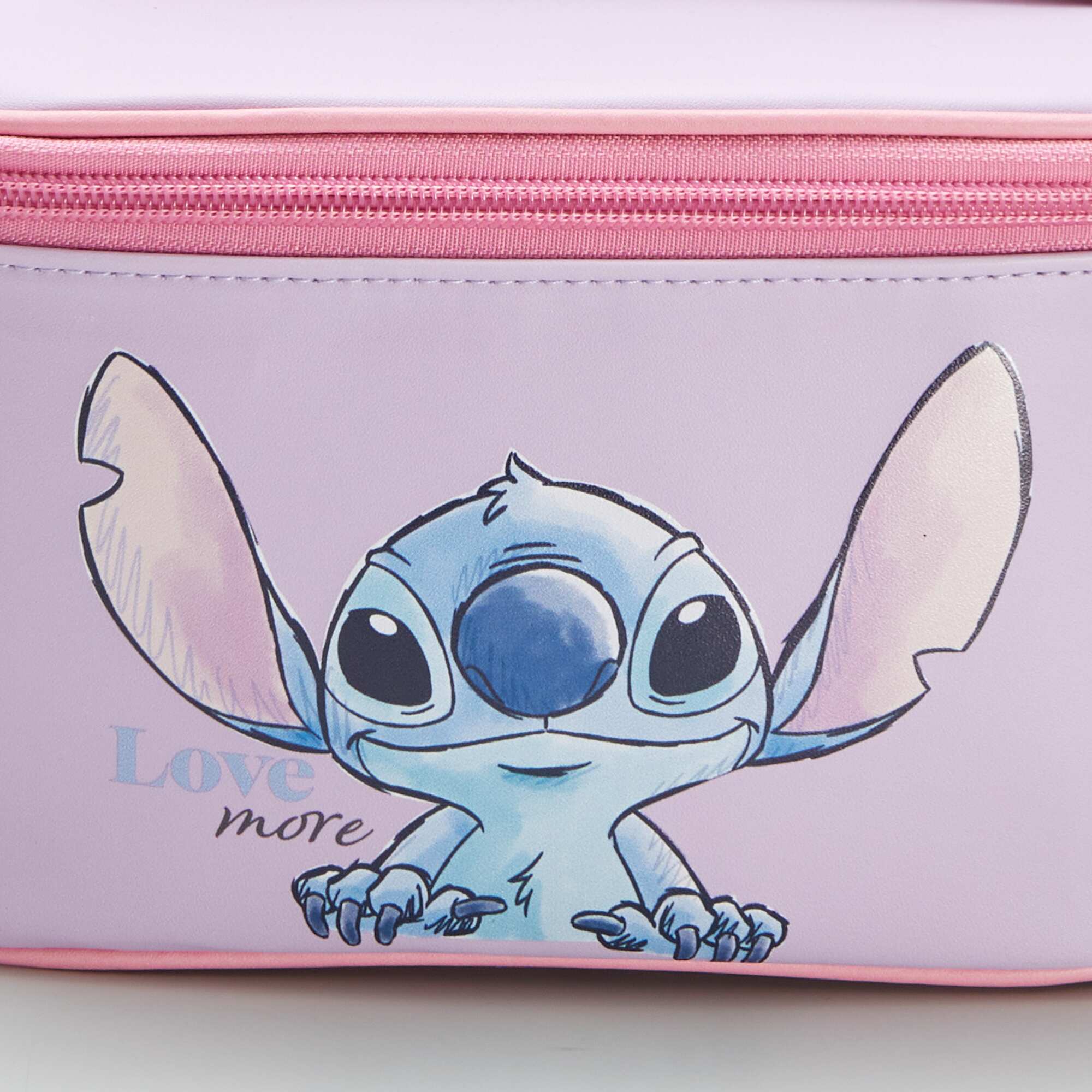 'Stitch' wash bag PURPLE - Image 4