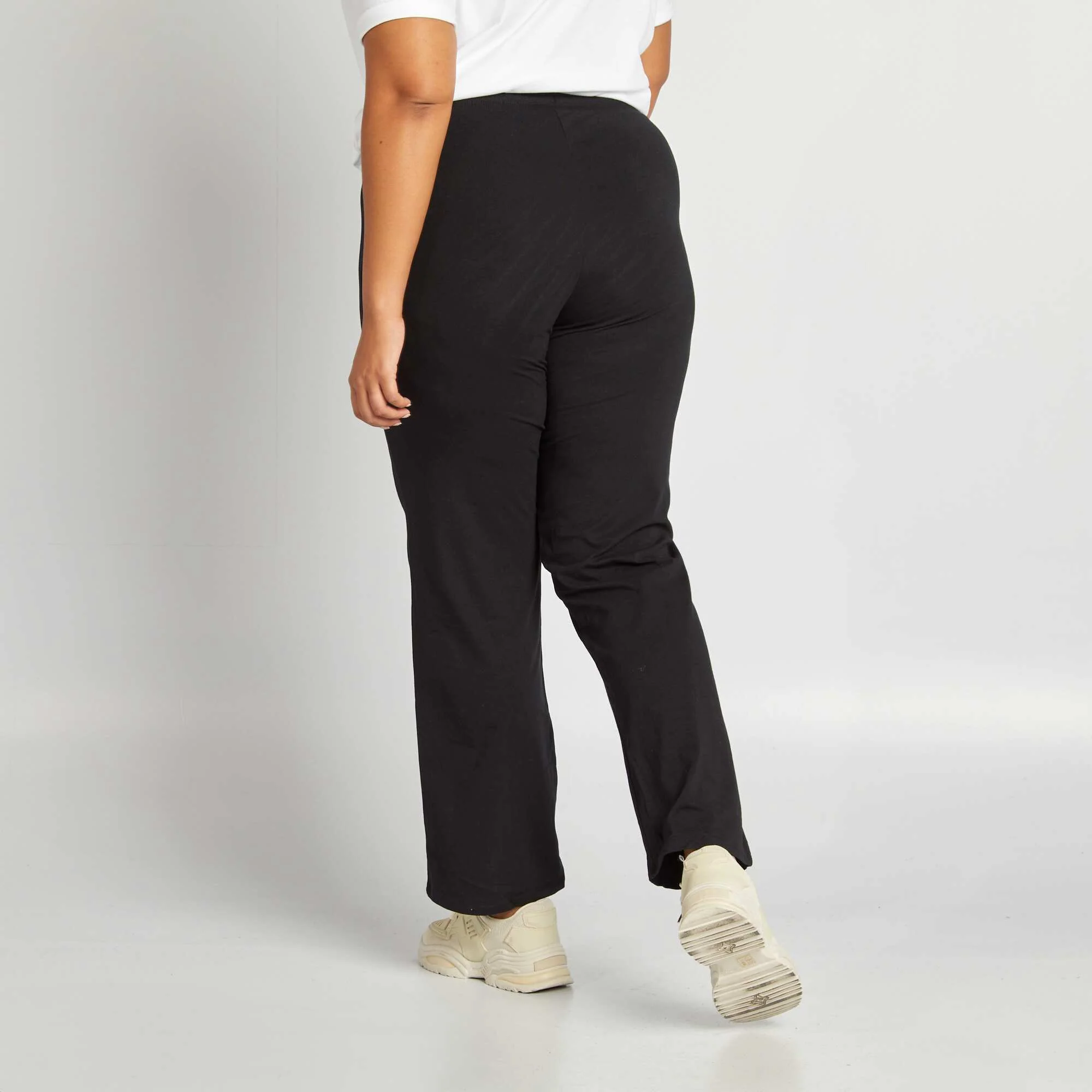 Straight joggers black - Image 4
