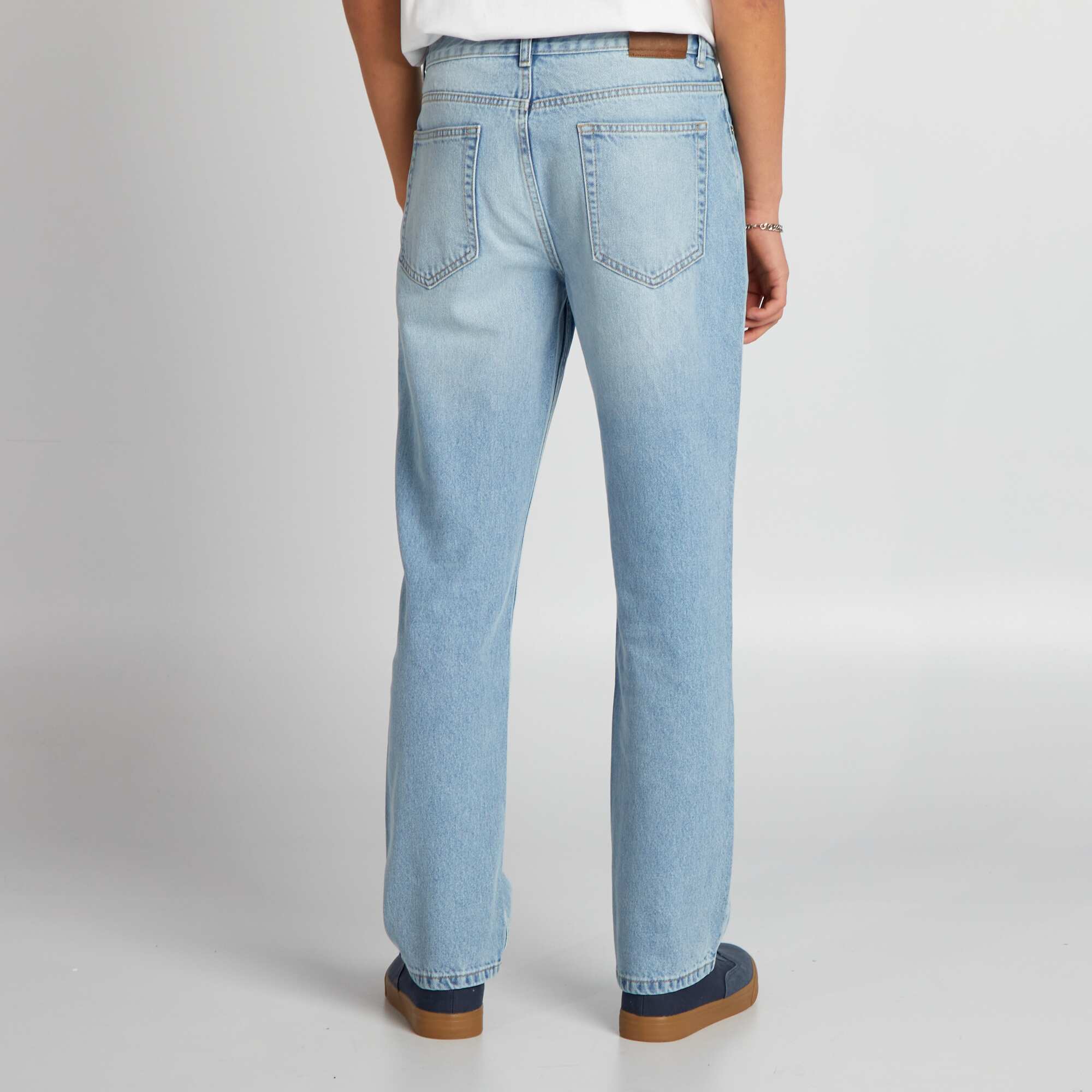 Straight-leg jeans BLUE - Image 3