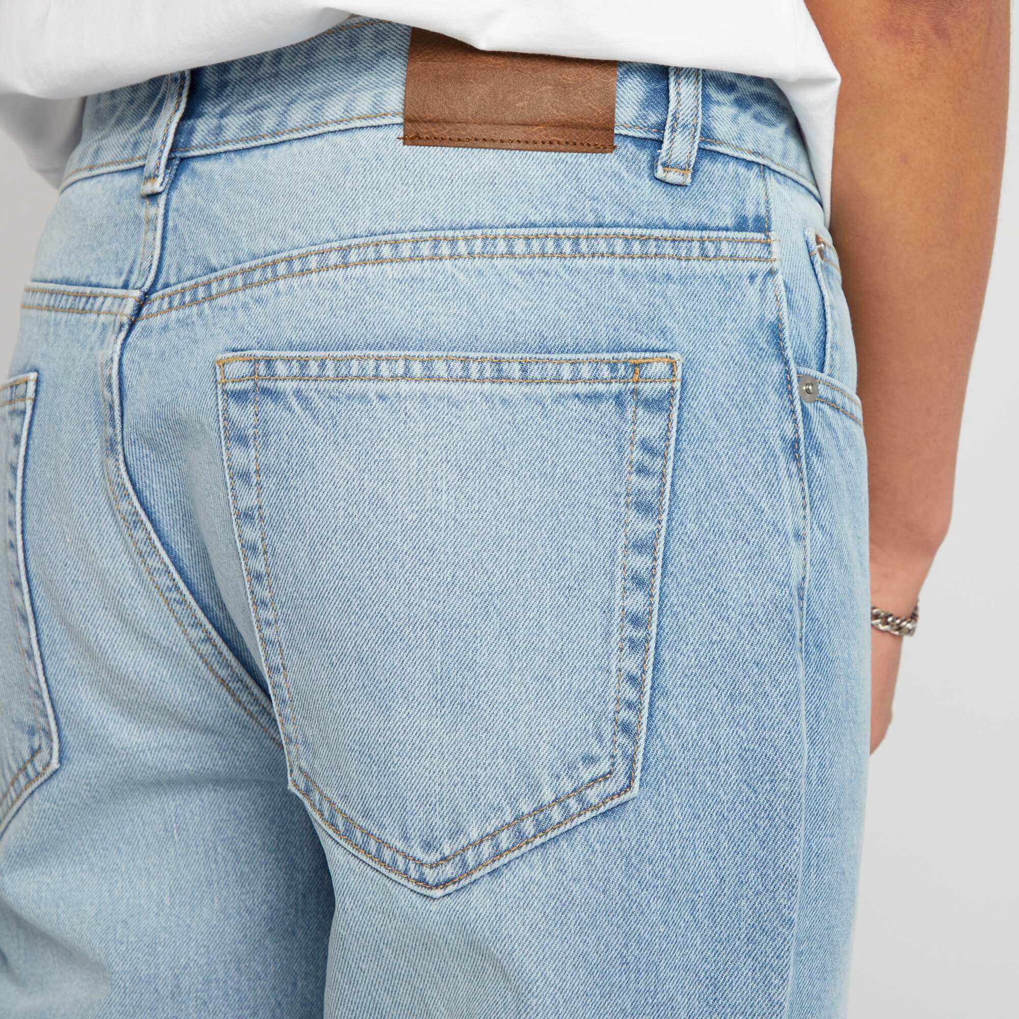 Straight-leg jeans BLUE - Image 5