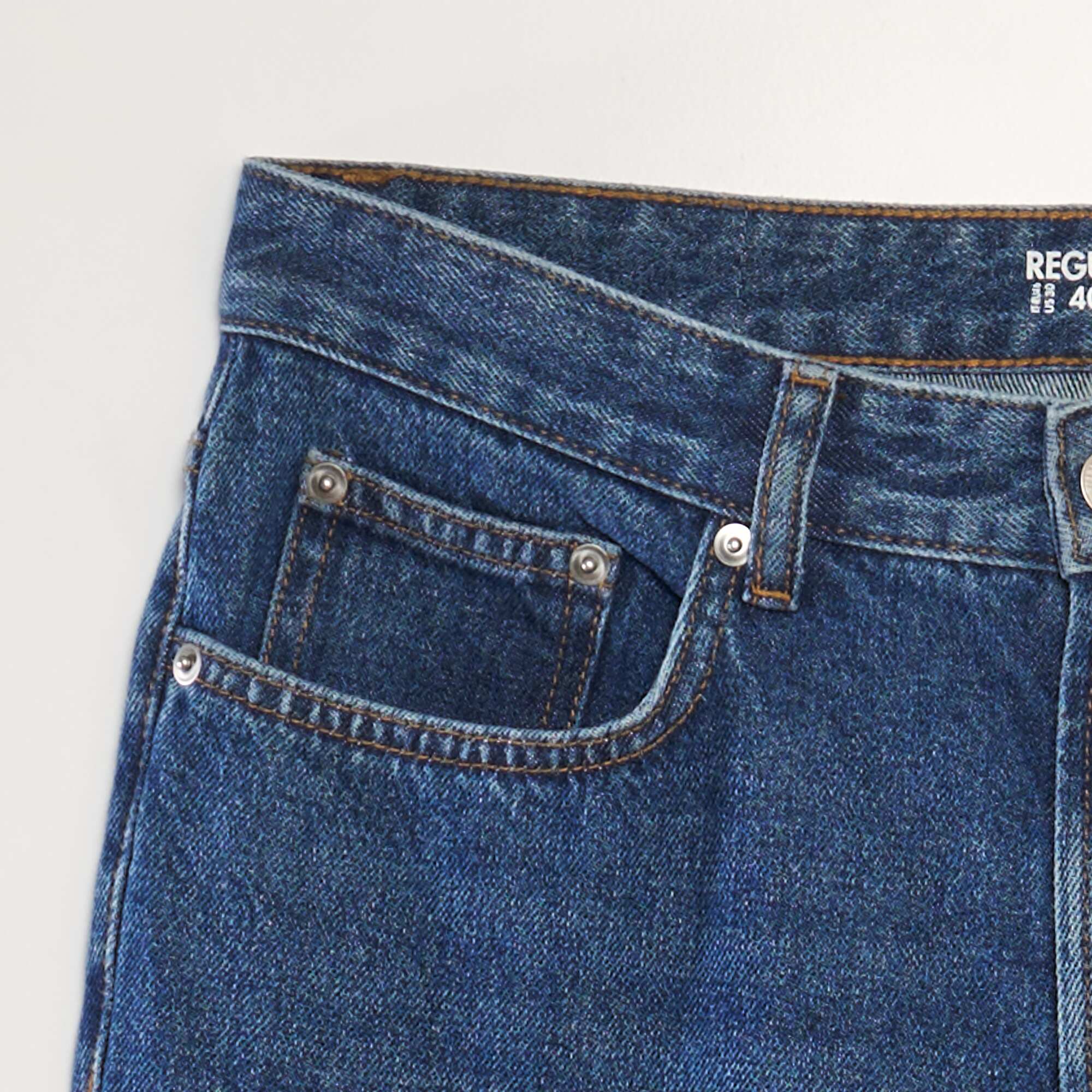 Straight-leg jeans - L32 BLUE - Image 3