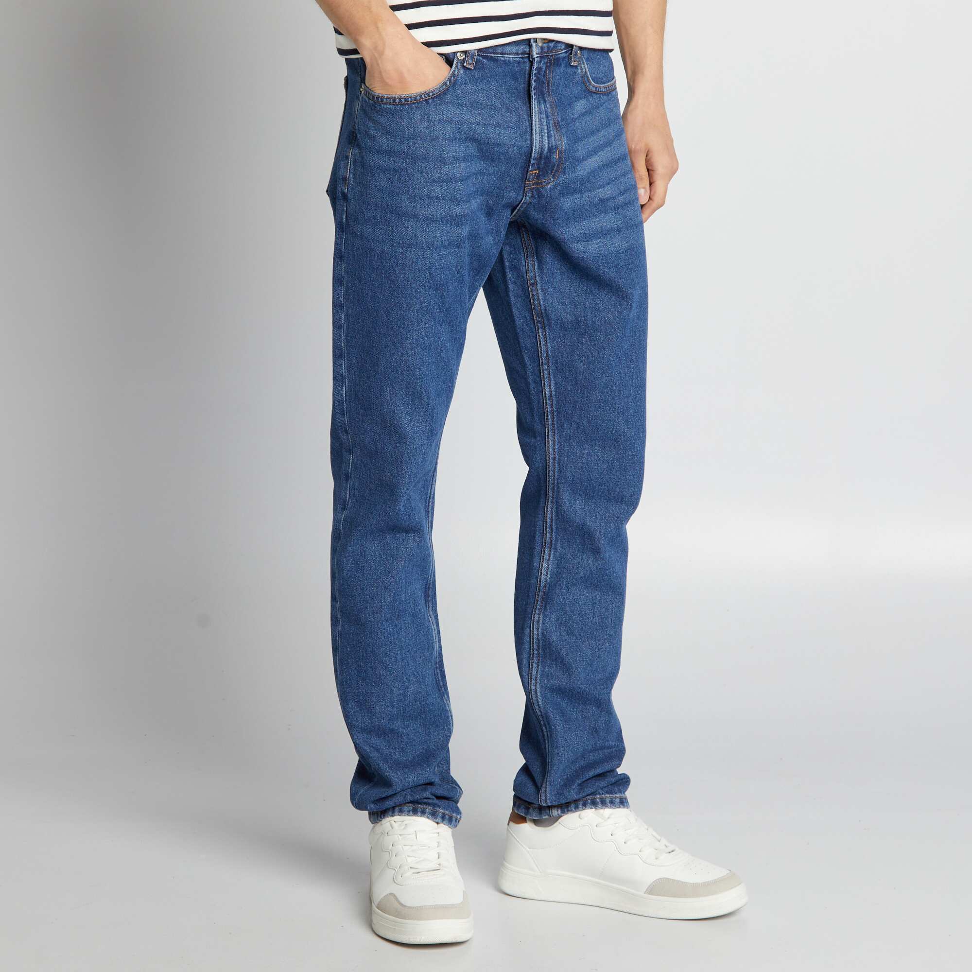 Straight-leg jeans - L34 BLUE - Image 4