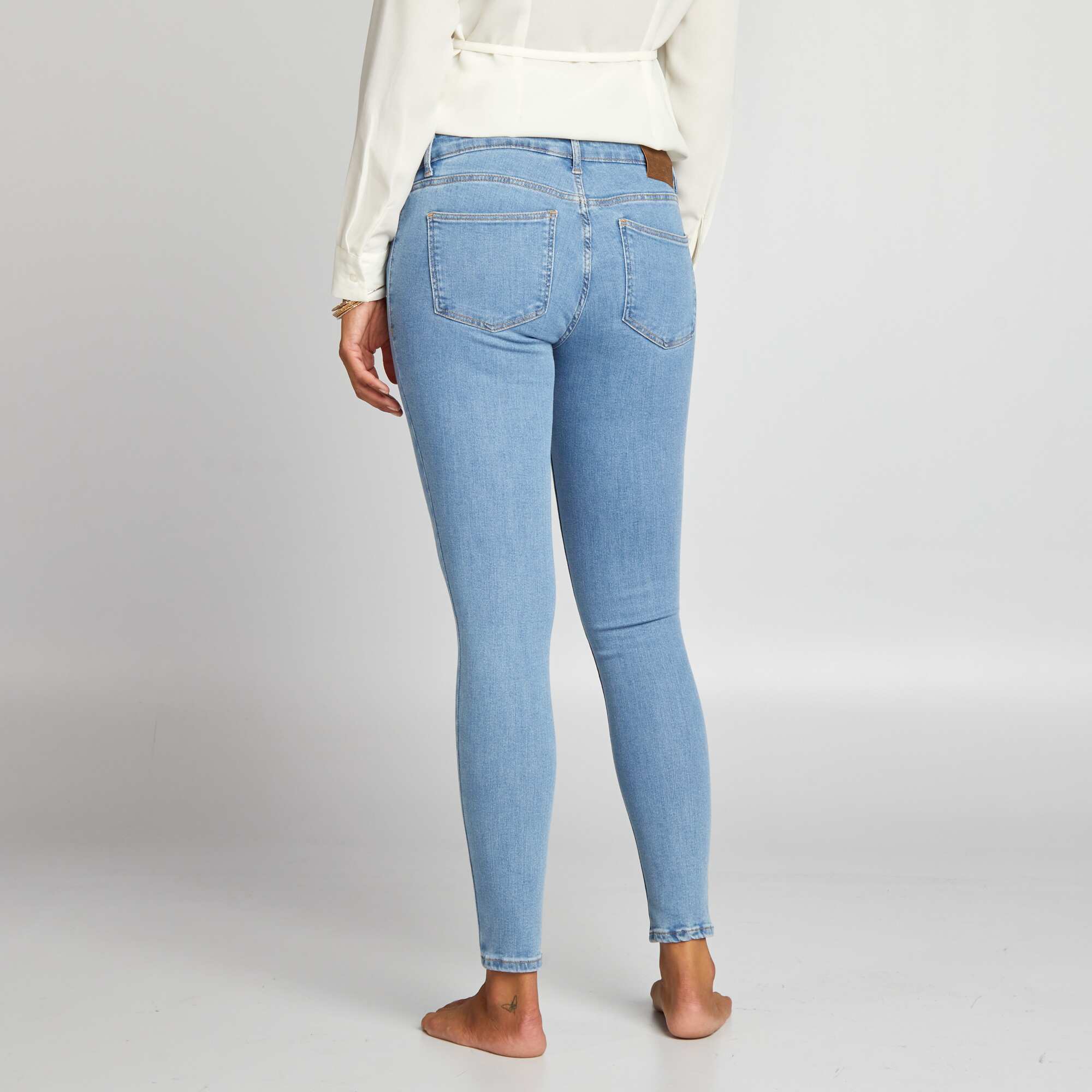 Super stretchy maternity jeans Blue - Image 4