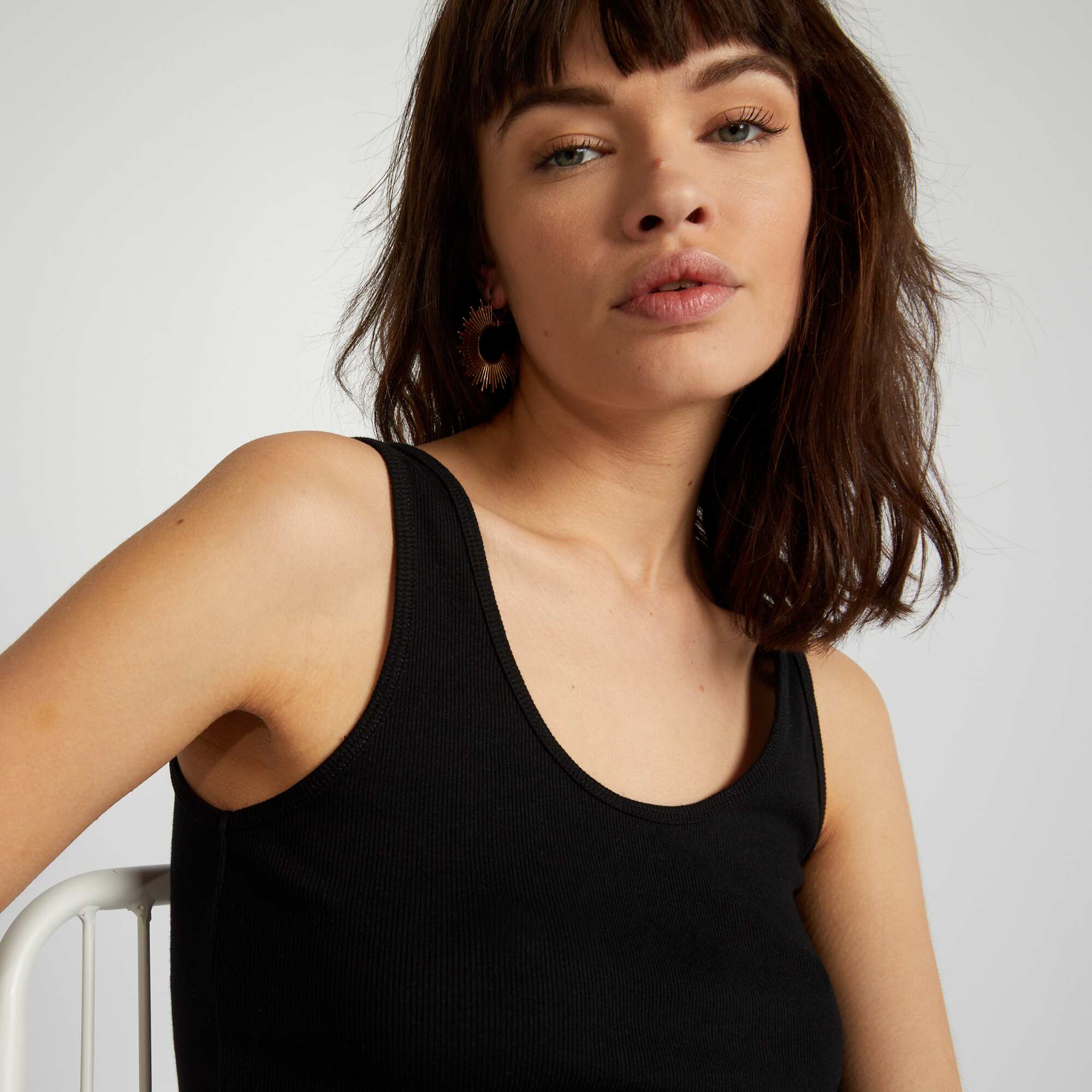 Vest top black - Image 5