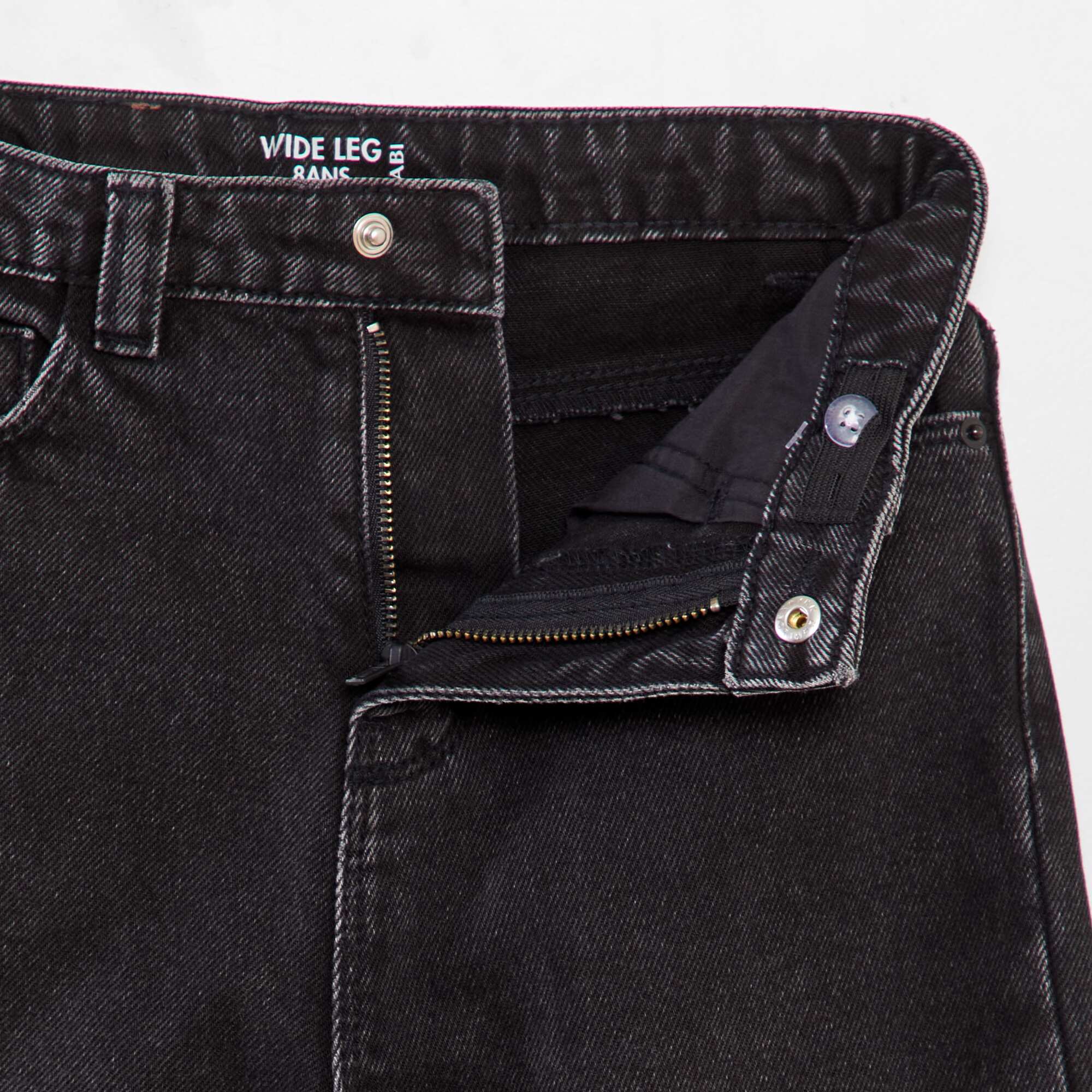 Wide-leg trousers BLACK - Image 3